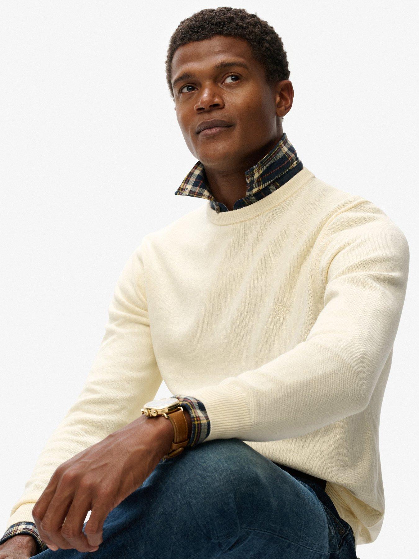  image of superdry-essentials-cotton-jumper