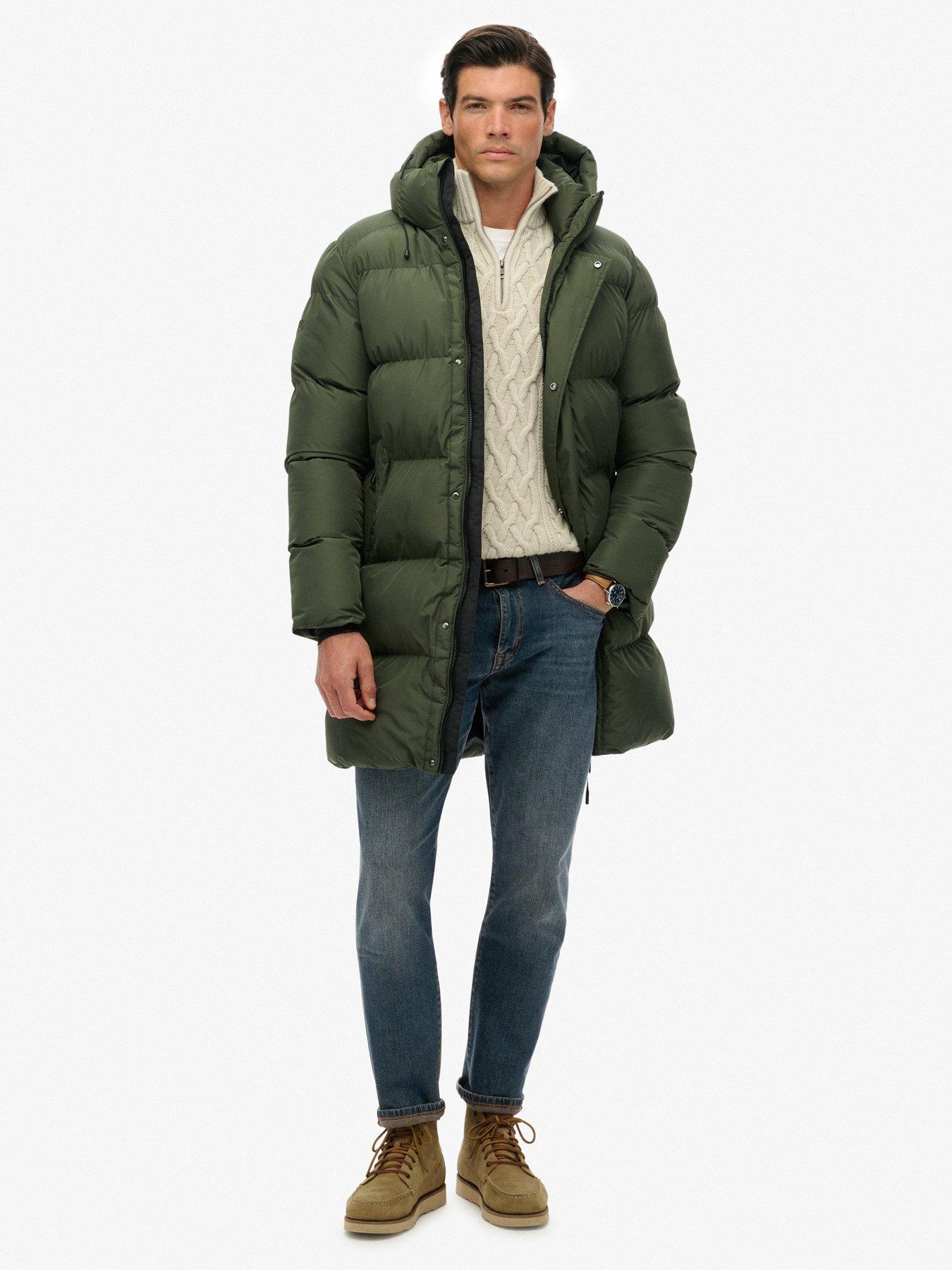 Image 3 of 7 of Superdry Superdry Hooded Sports Padded Jacket