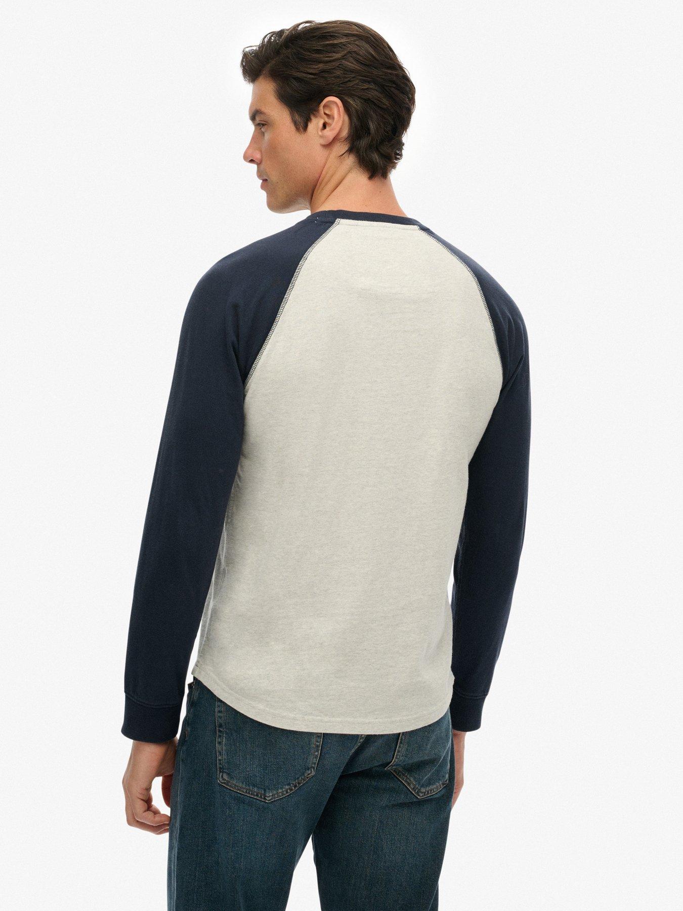 Image 2 of 5 of Superdry Superdry Vintage Baseball Long Sleeve T-shirt
