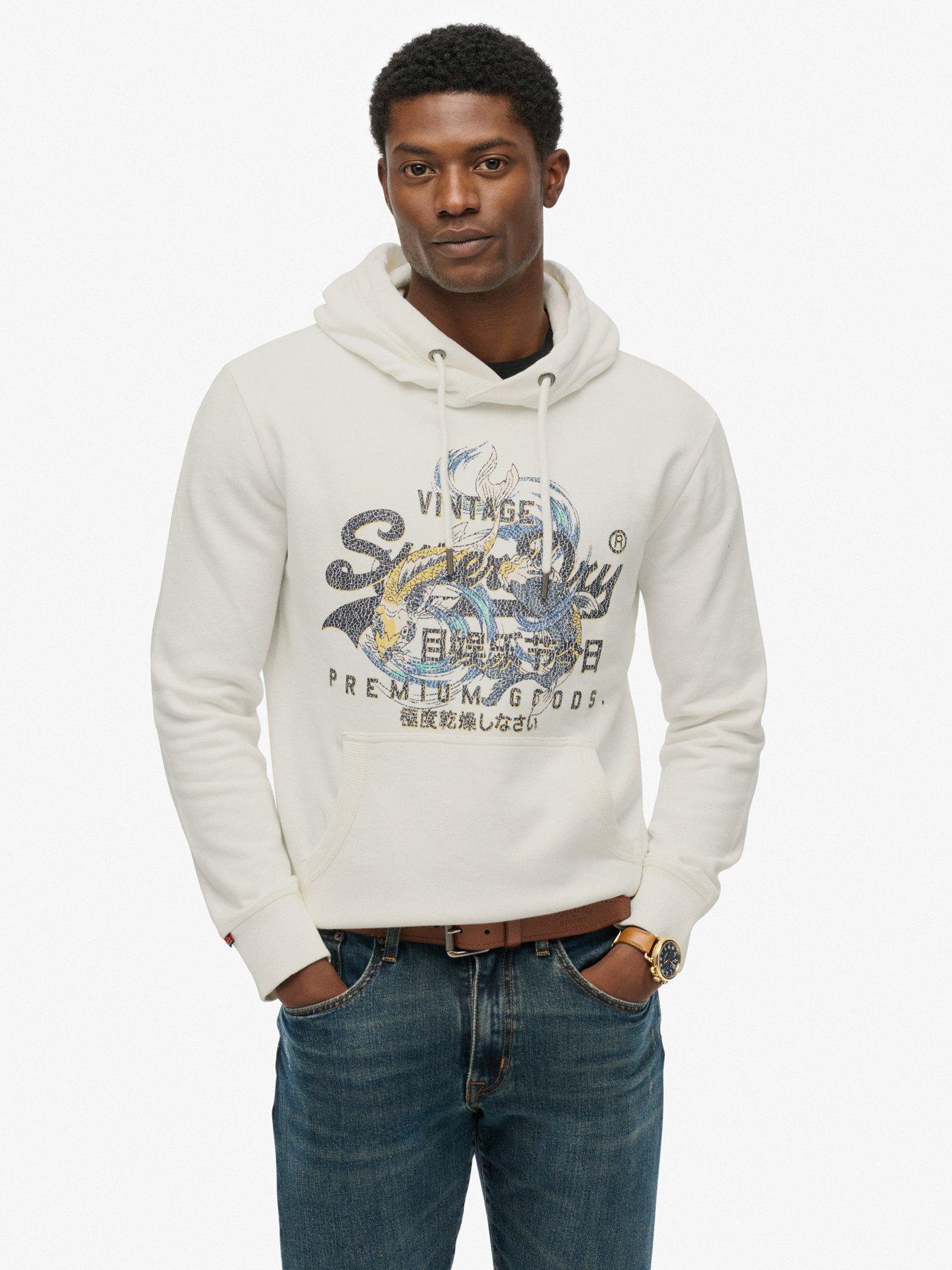 Superdry Vl Tokyo Relaxed Hoodie - Grey