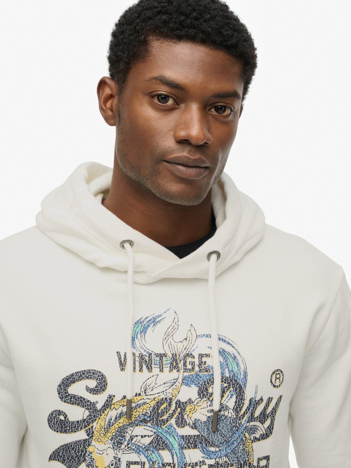  image of superdry-vl-tokyo-relaxed-hoodie-grey