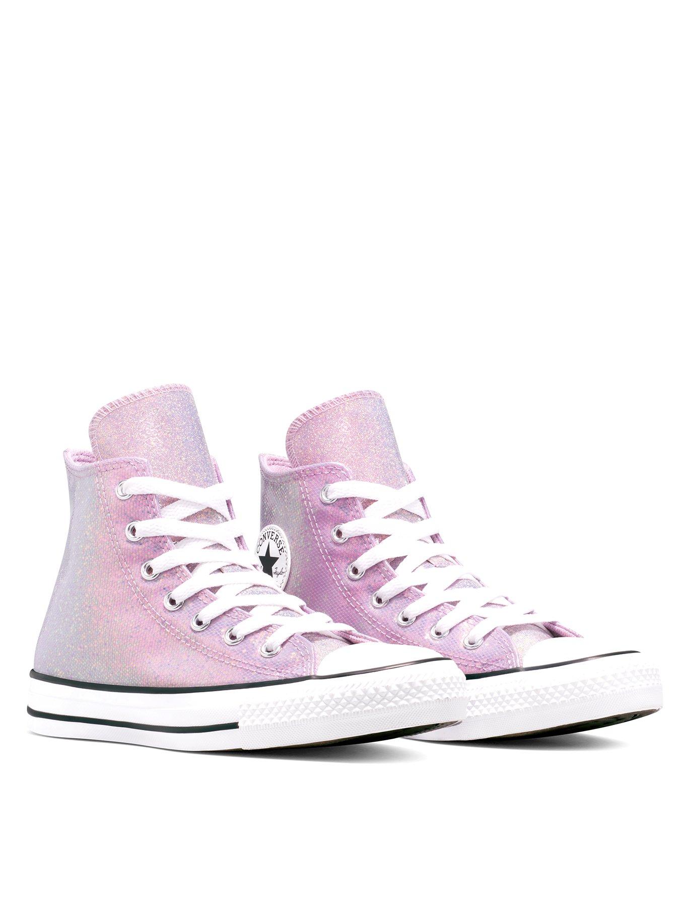 Image 2 of 7 of Converse Kids Chuck Taylor All Star Disco High Top - Purple