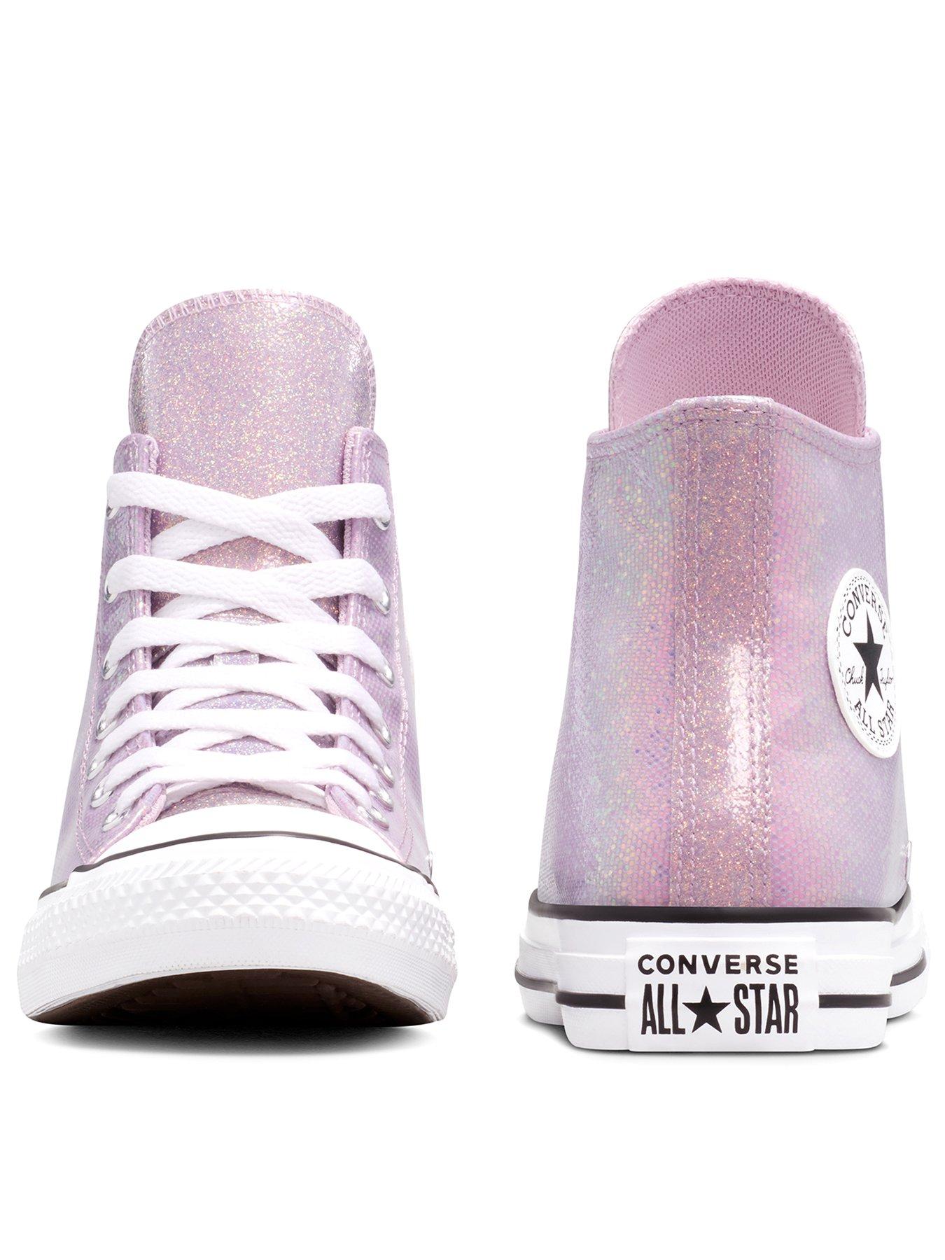 Image 3 of 7 of Converse Kids Chuck Taylor All Star Disco High Top - Purple