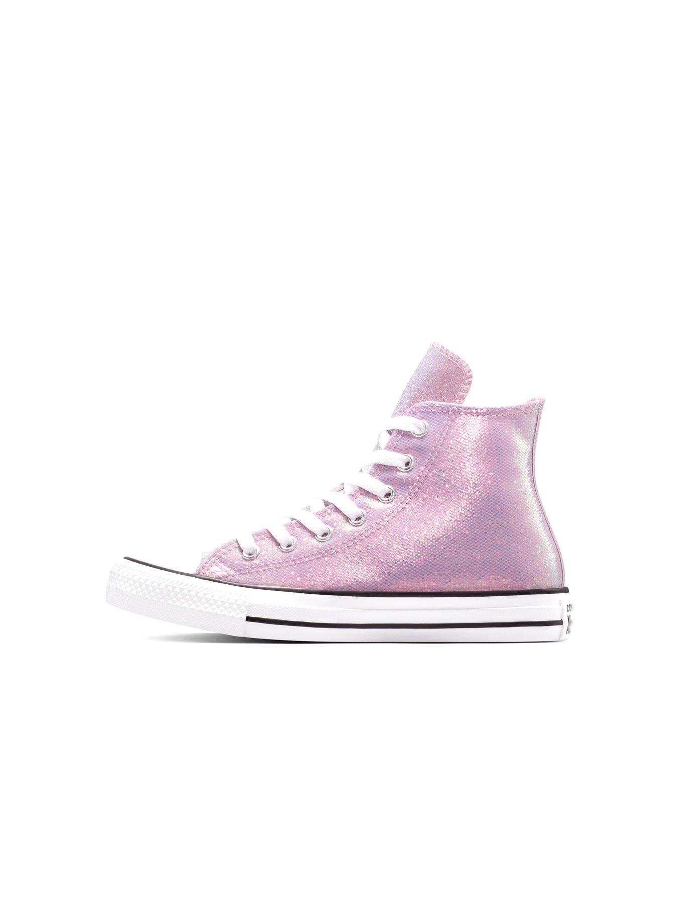 Image 6 of 7 of Converse Kids Chuck Taylor All Star Disco High Top - Purple