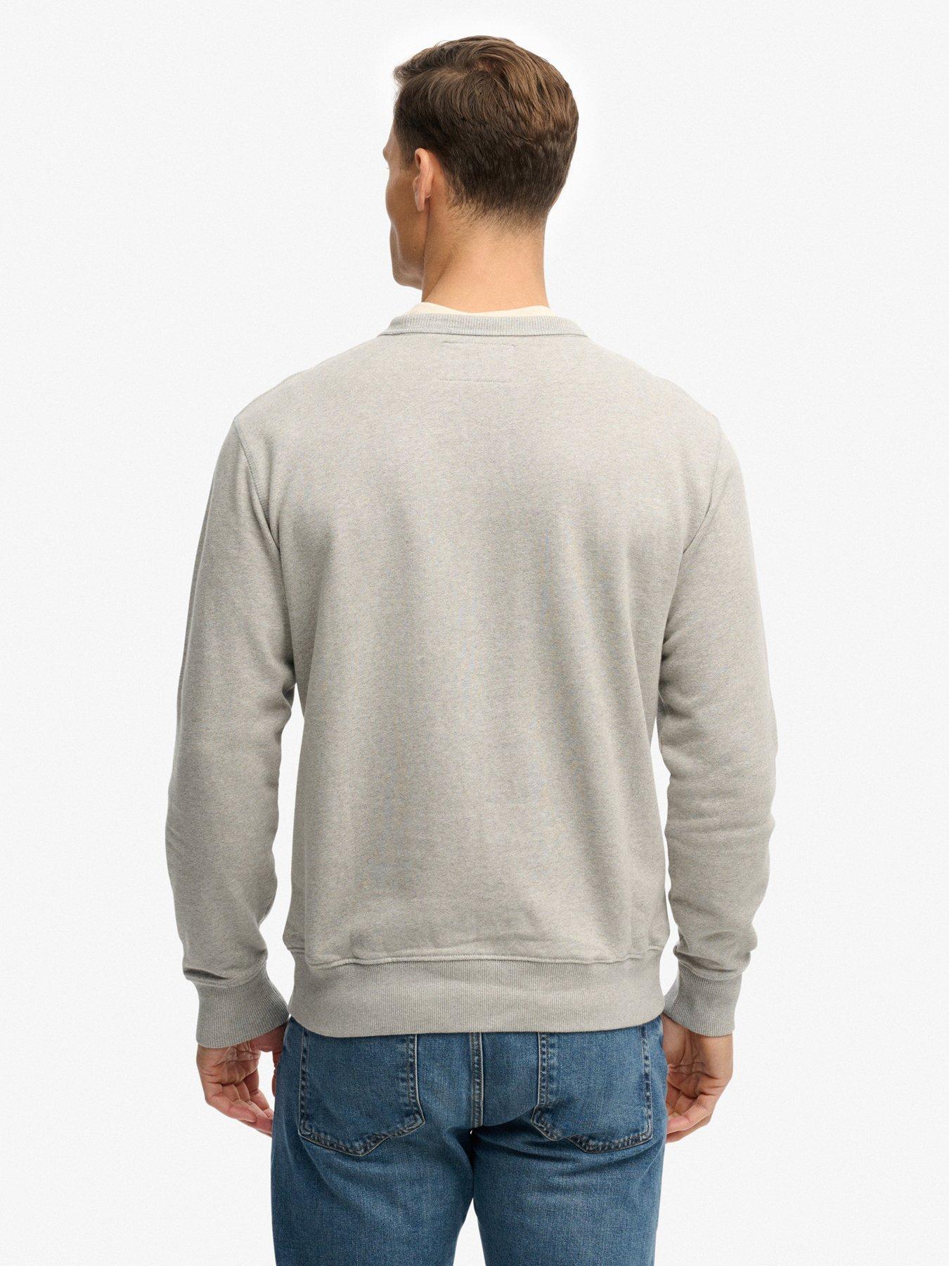  image of superdry-merchant-graphic-sweat-grey