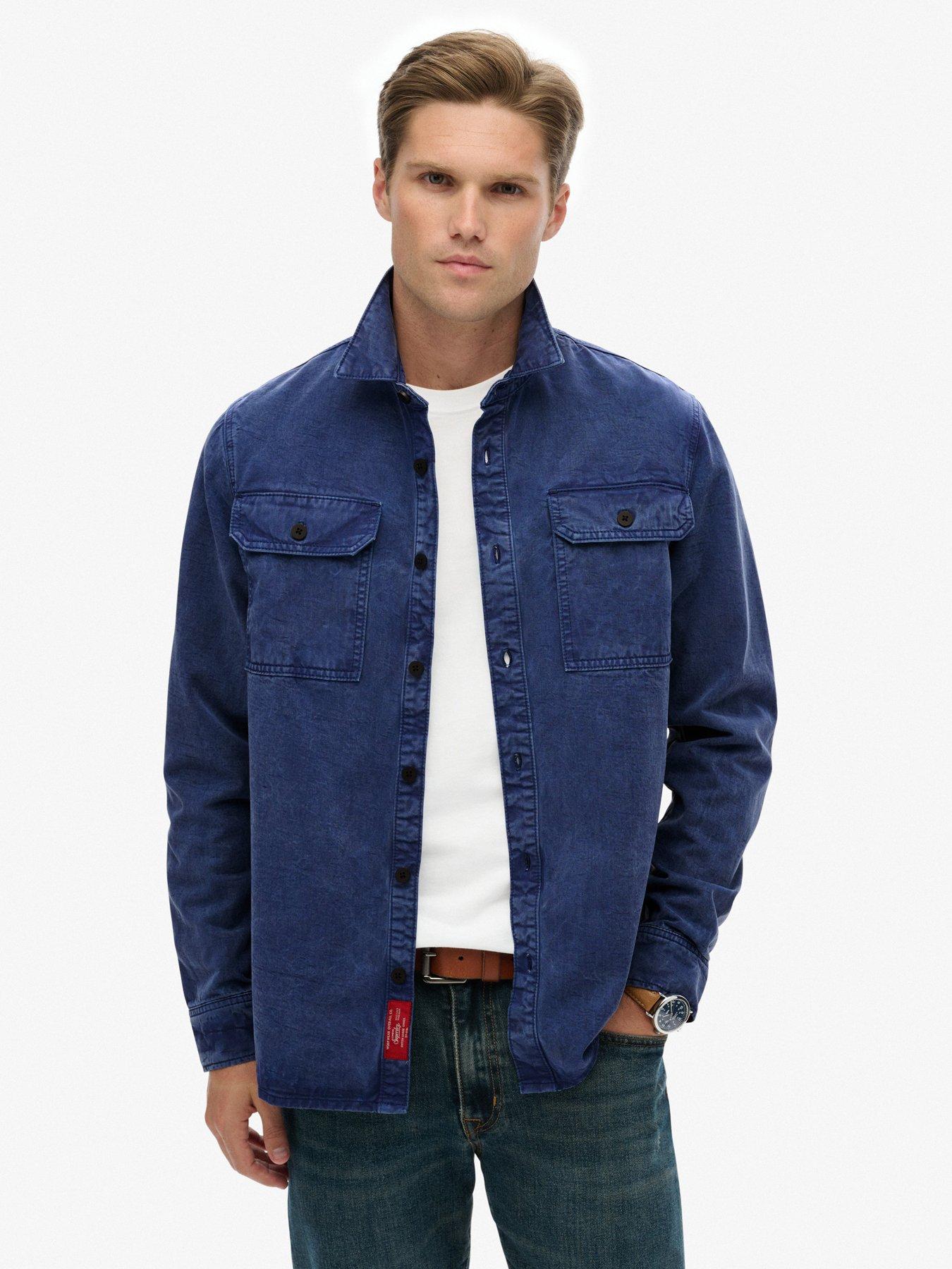 undefined Superdry Merchant Military Overshirt