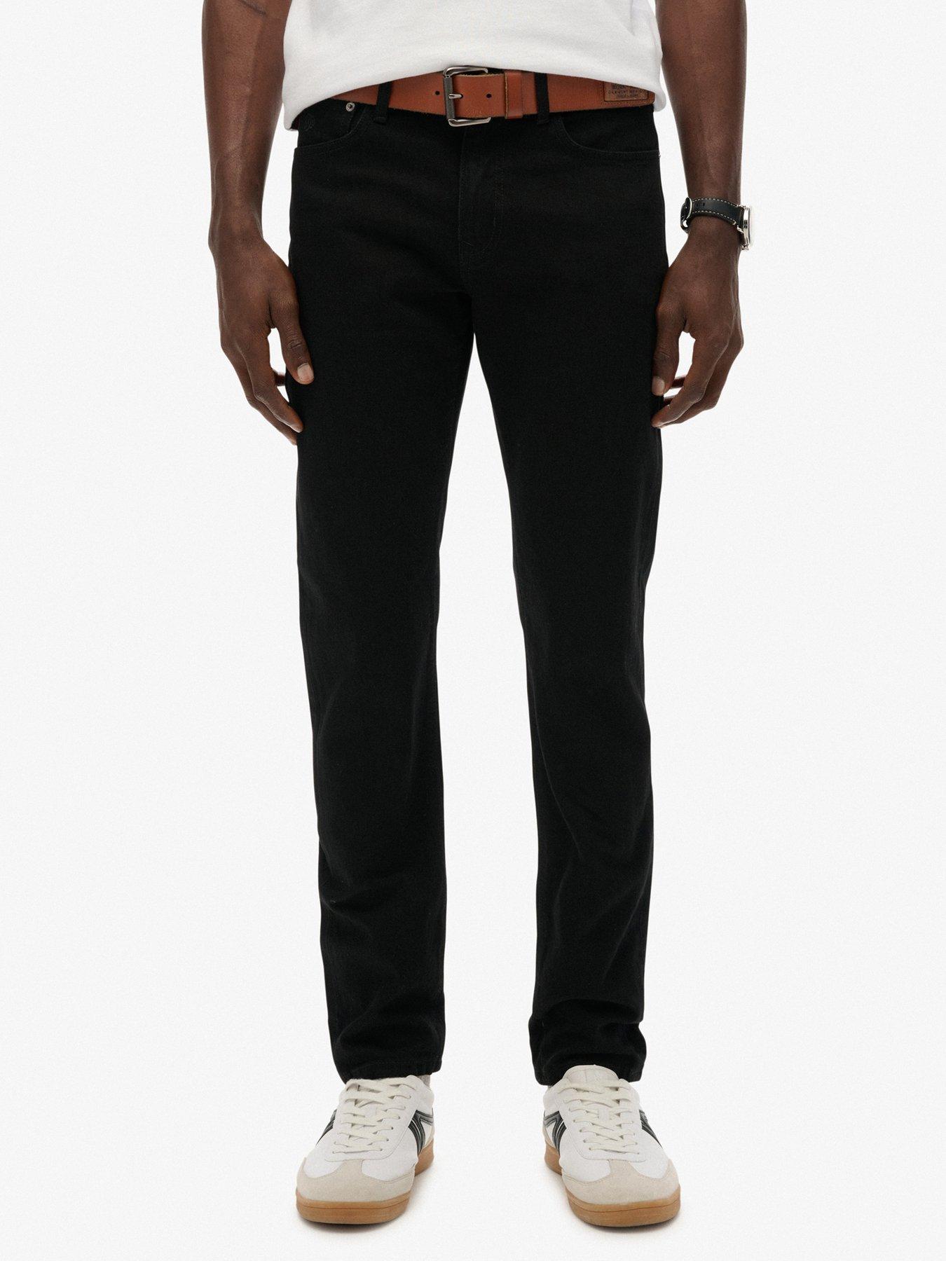 Superdry Vintage Slim Fit Jeans - Black