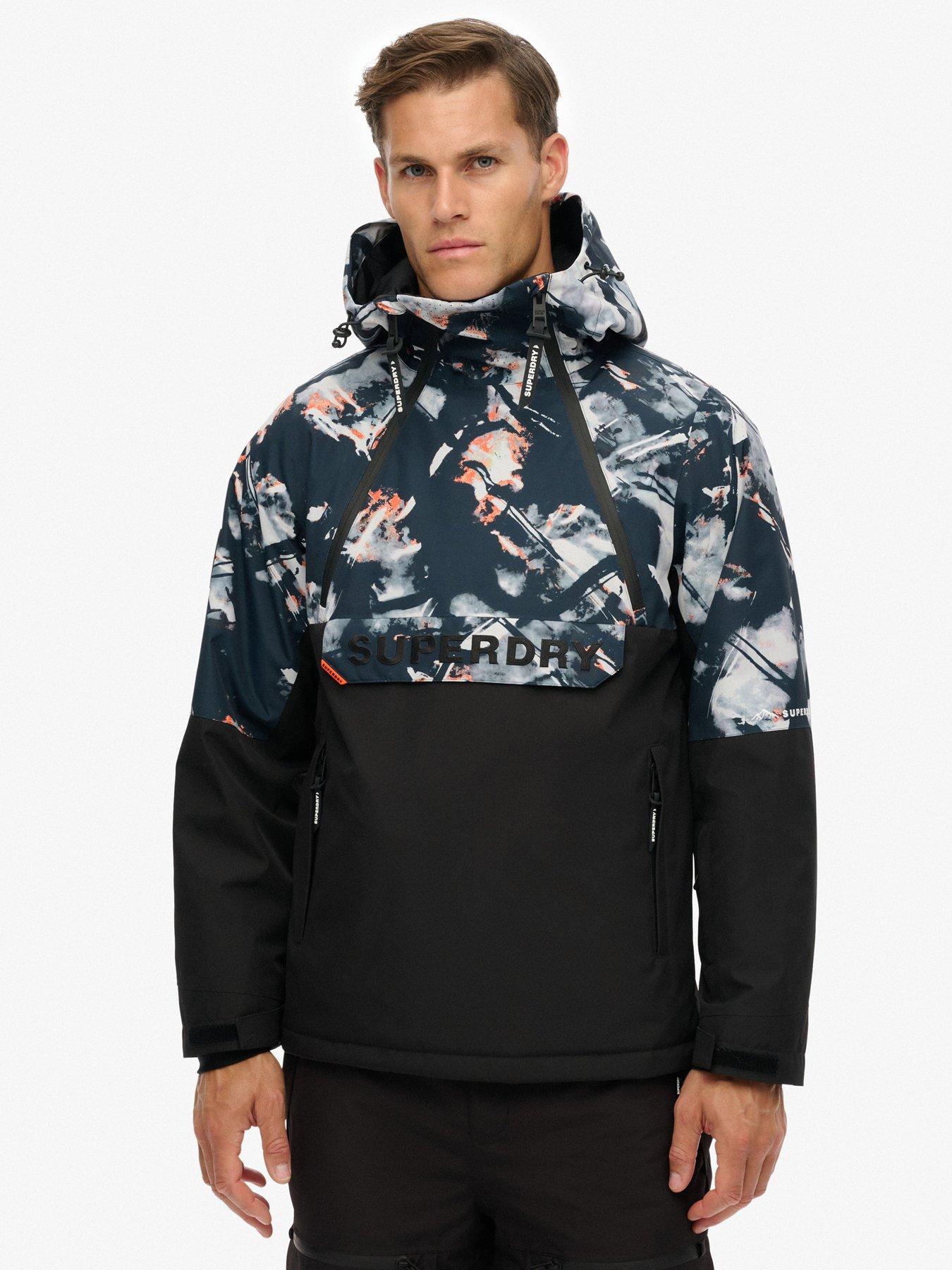 Superdry Freestyle Overhead Ski Jacket - Black