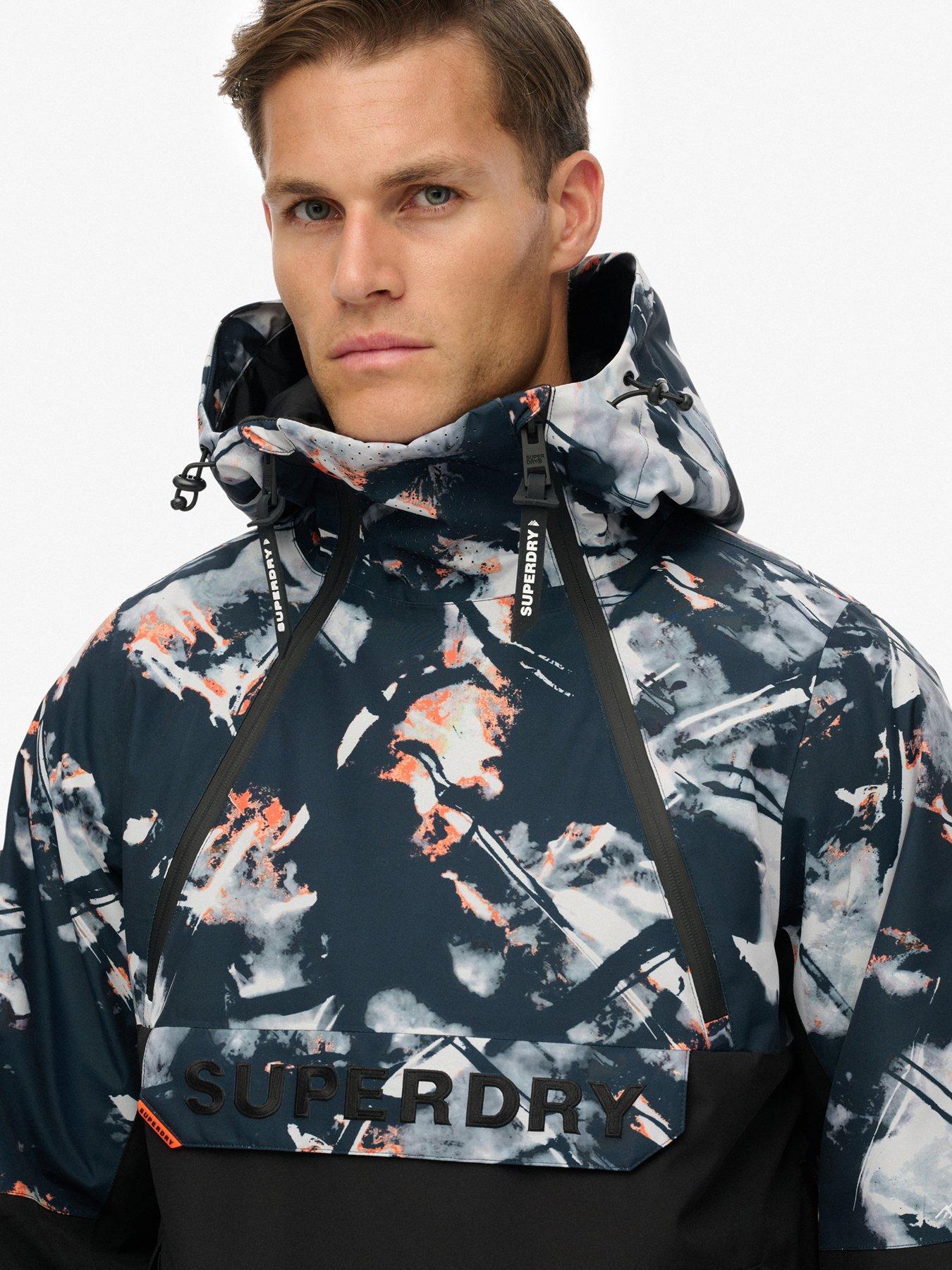 image of superdry-freestyle-overhead-ski-jacket-black