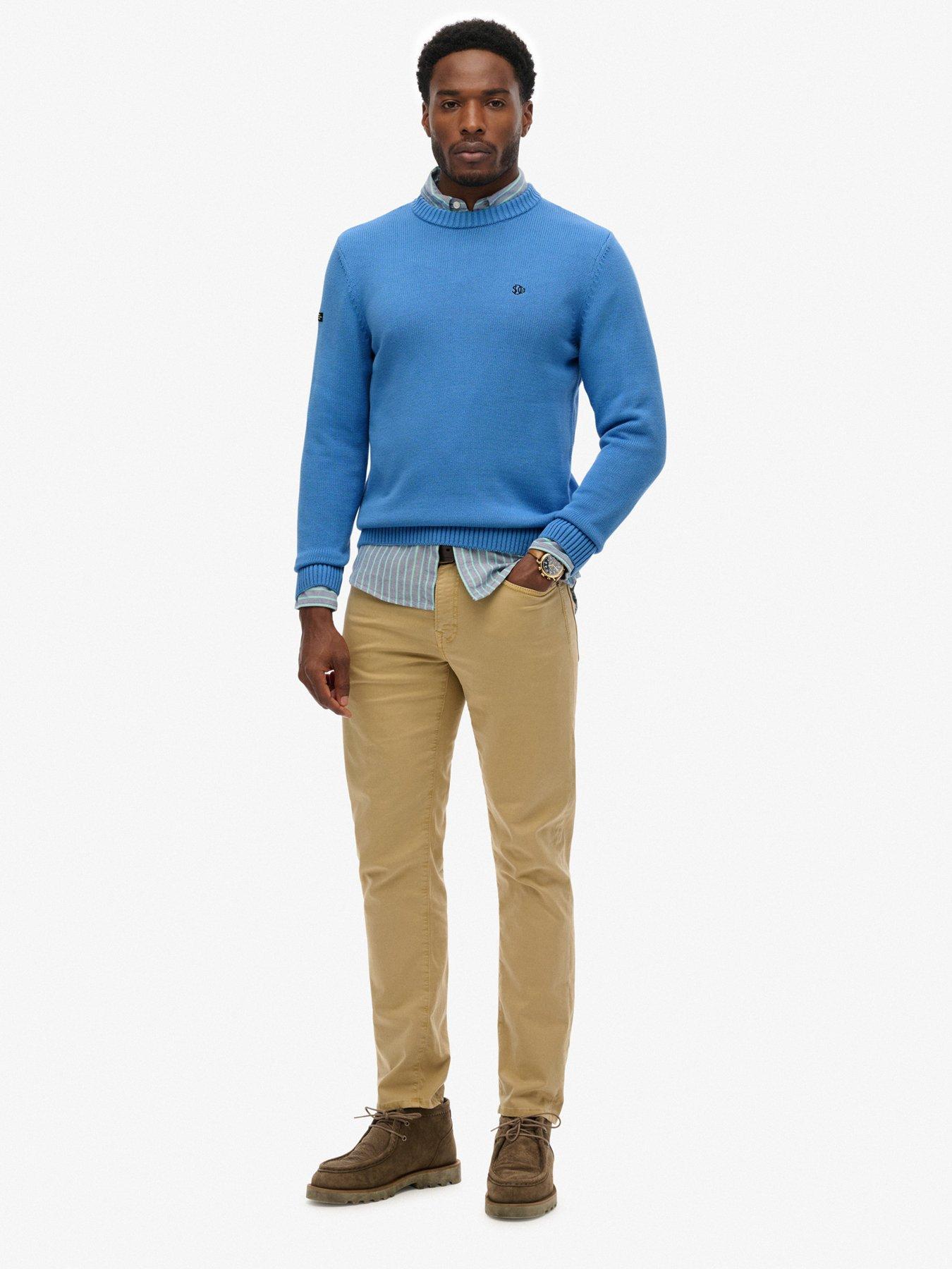 Image 3 of 5 of Superdry Preppy Cotton Knitted Jumper