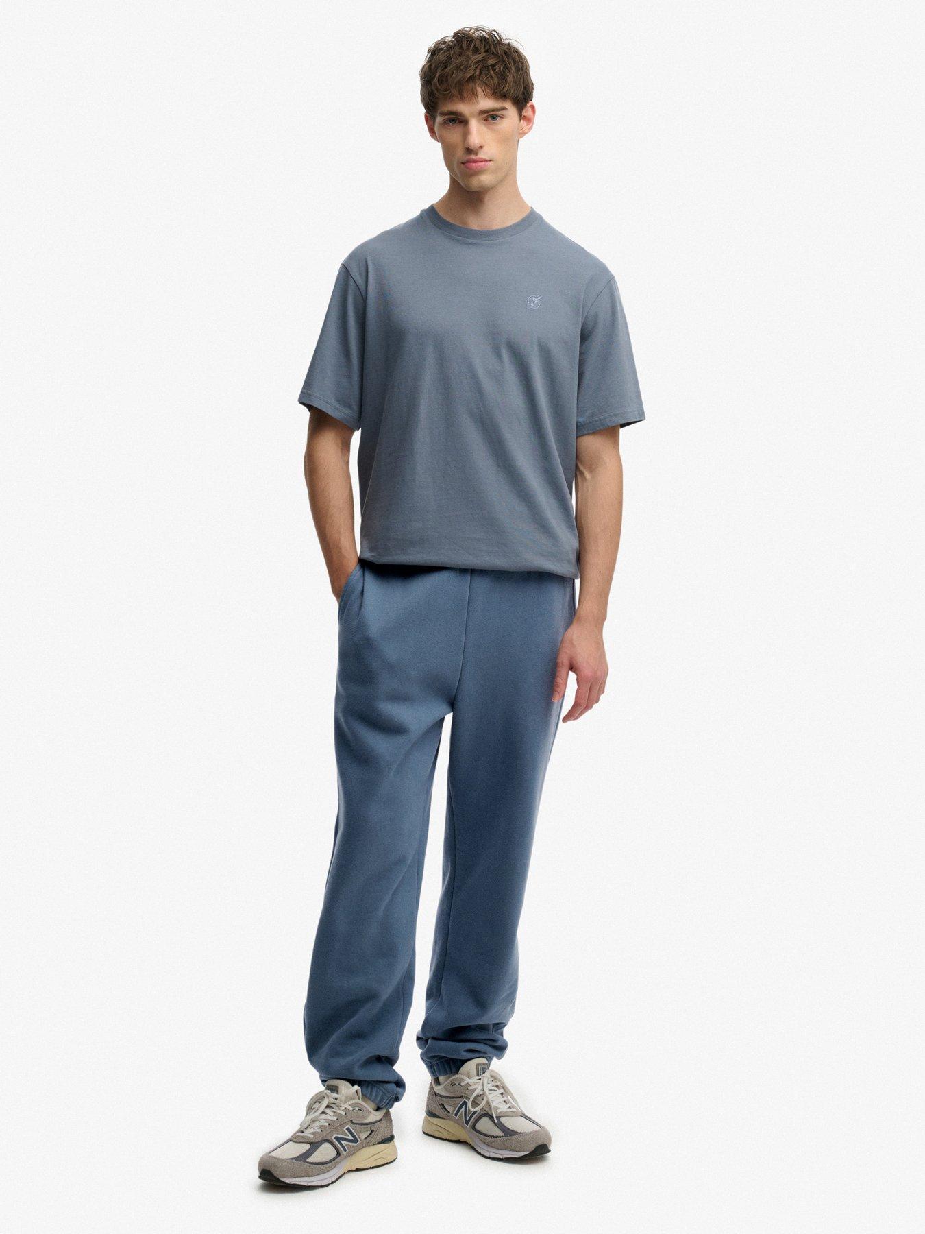  image of superdry-oversized-jogger-blue