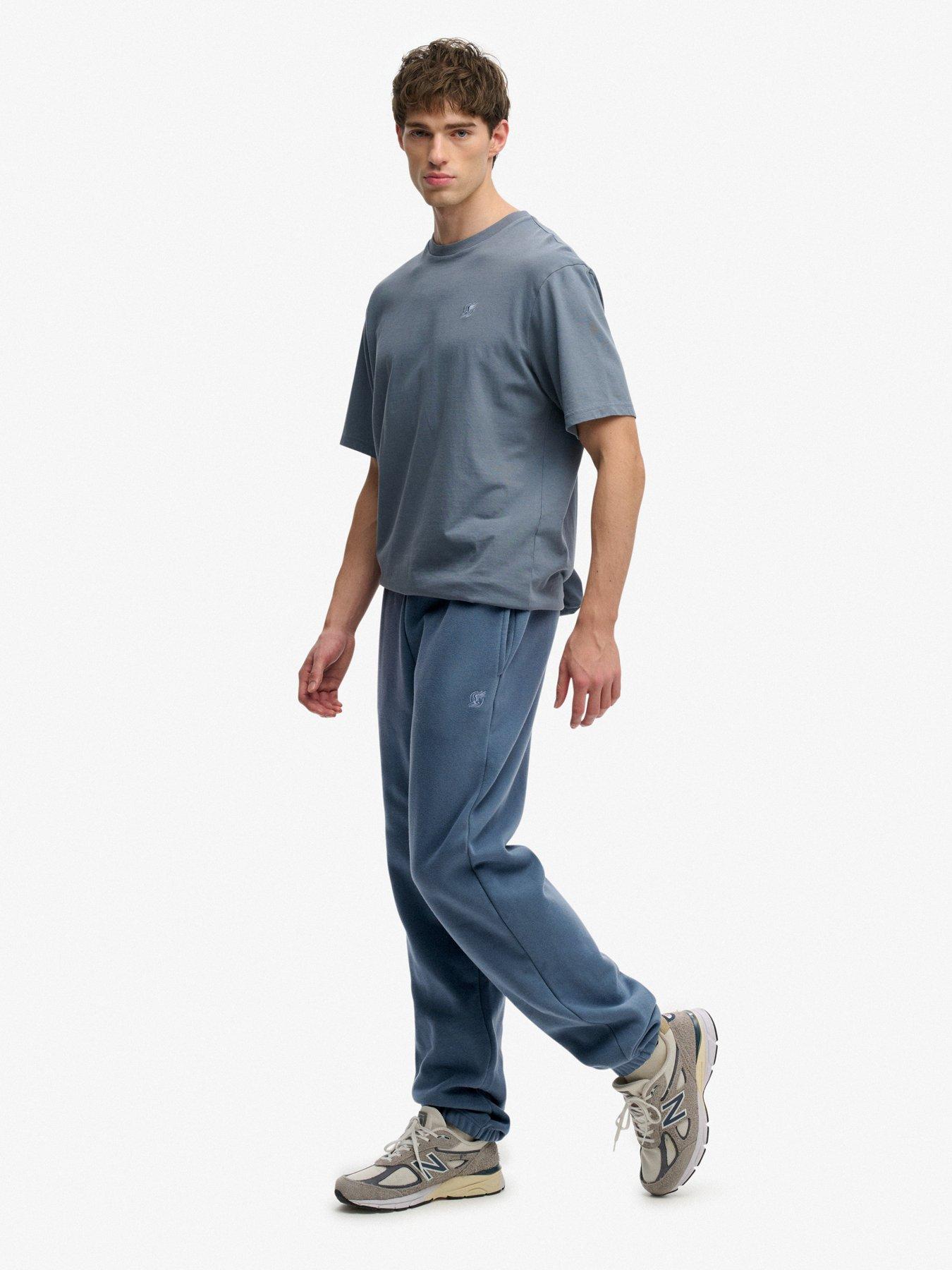  image of superdry-oversized-jogger-blue