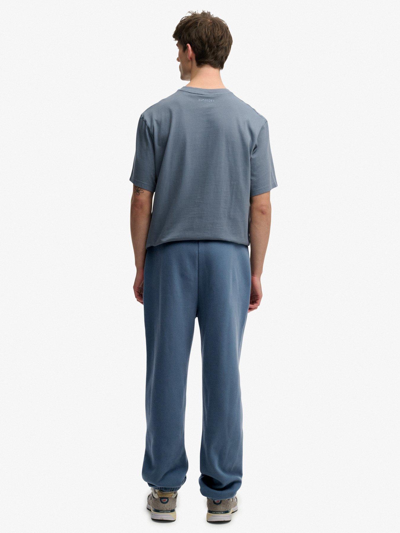  image of superdry-oversized-jogger-blue