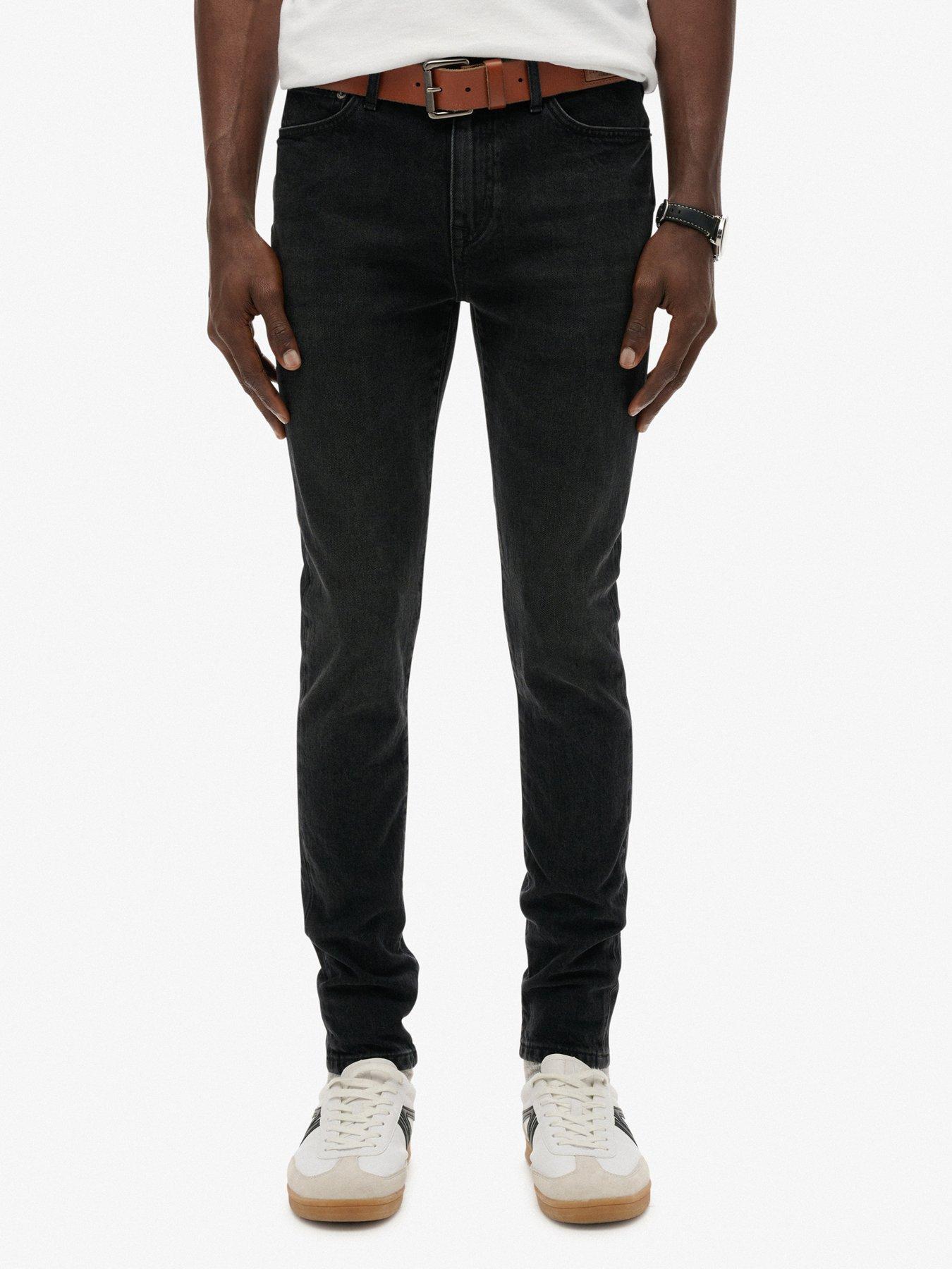 Superdry Vintage Skinny Fit Jeans - Black