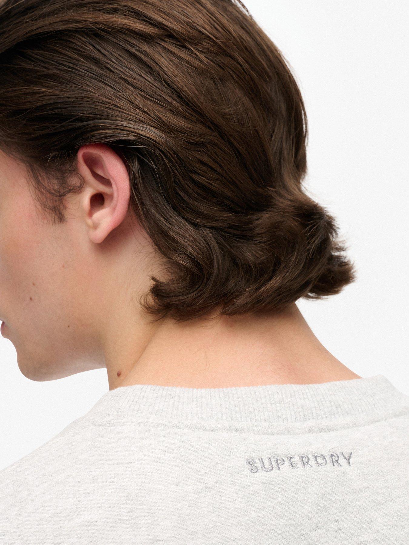 Image 4 of 5 of Superdry Oversized Sweat - Grey