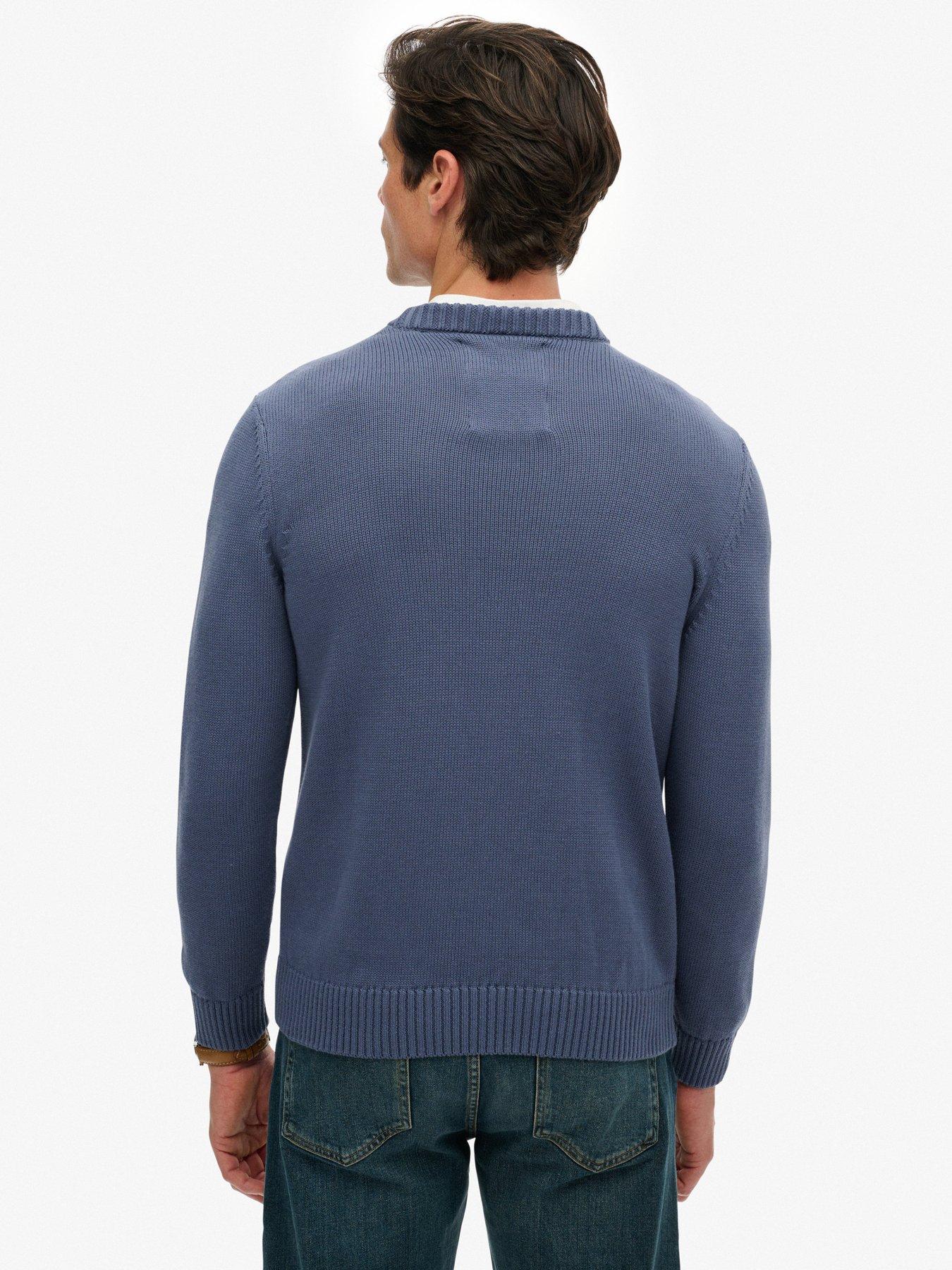Image 2 of 5 of Superdry Preppy Cotton Knitted Jumper