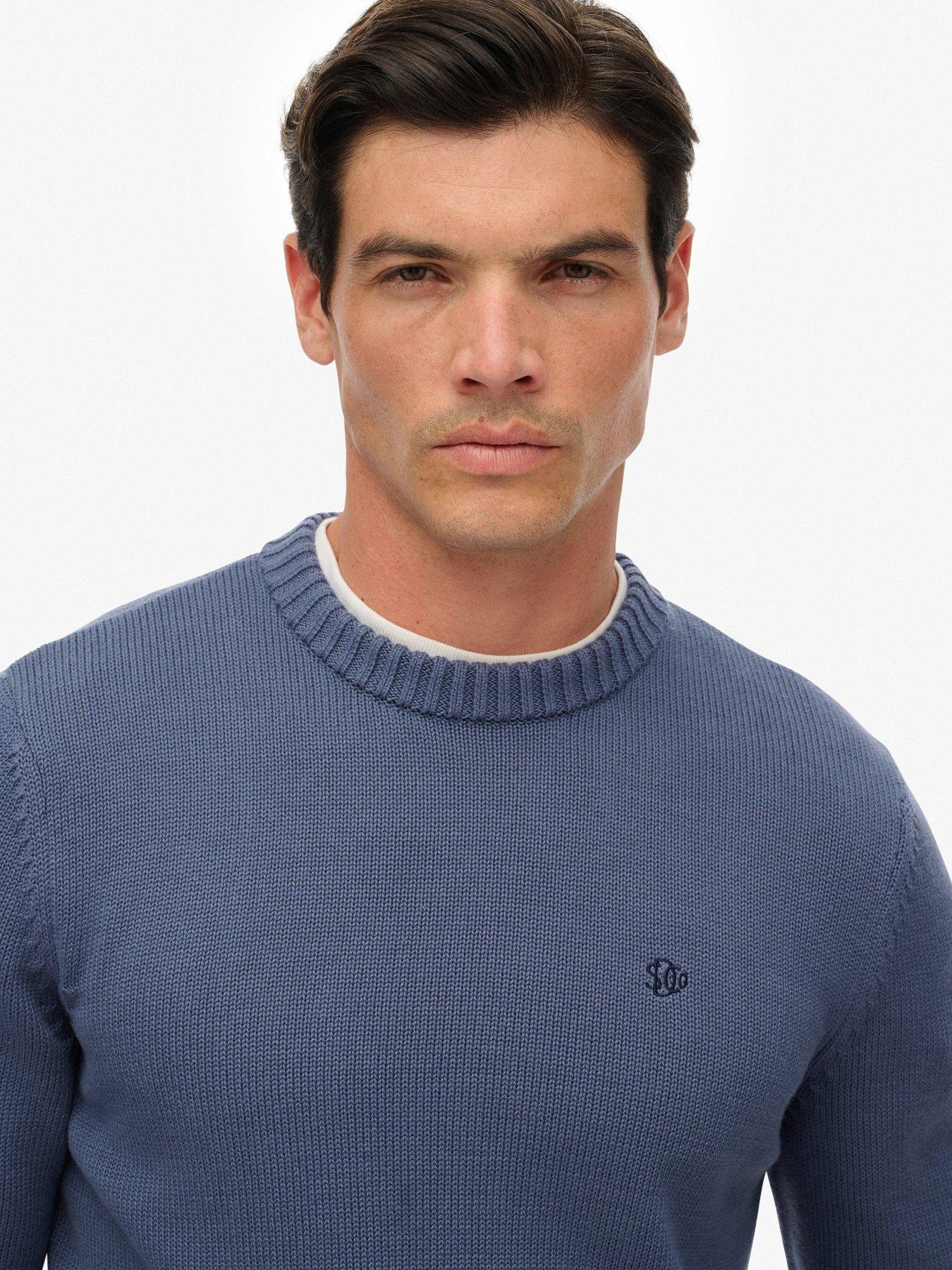Image 4 of 5 of Superdry Preppy Cotton Knitted Jumper