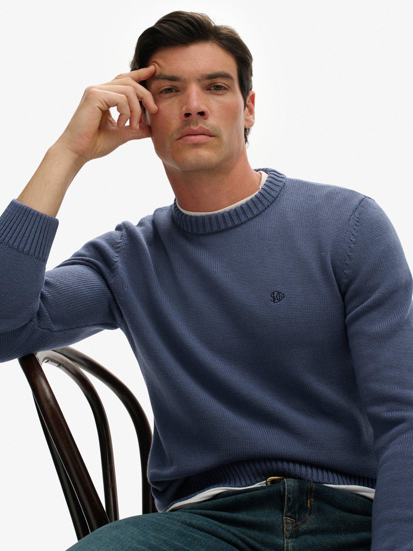 Image 5 of 5 of Superdry Preppy Cotton Knitted Jumper
