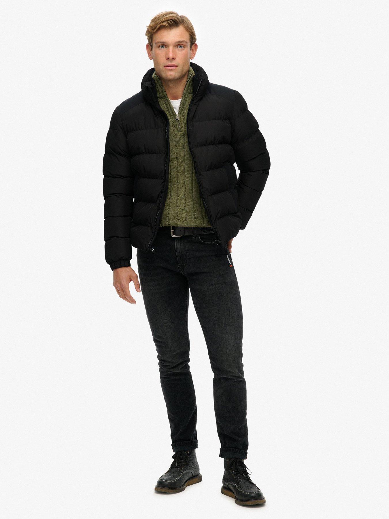  image of superdry-sports-padded-jacket-black