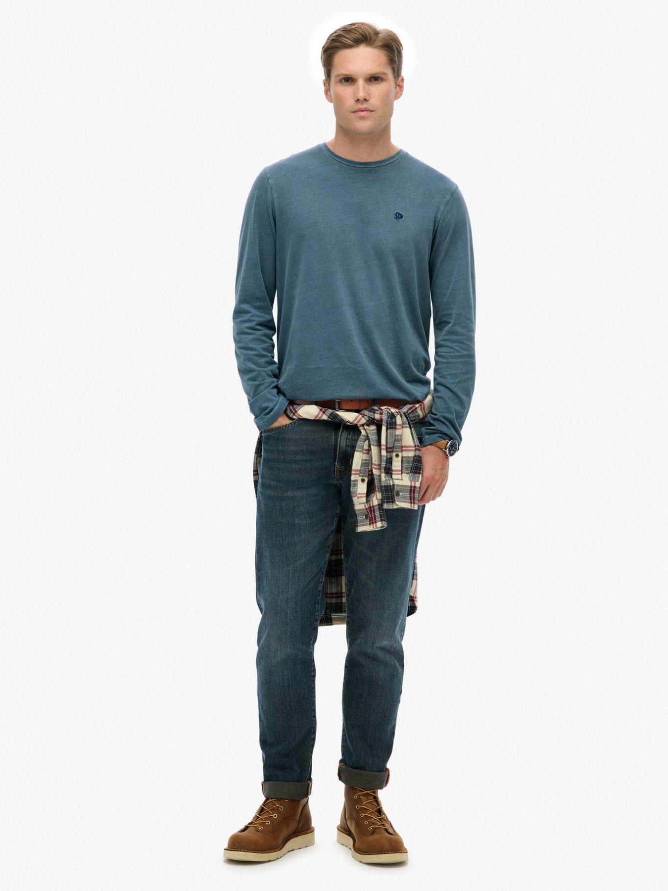  image of superdry-classic-essential-long-sleeve-t-shirt