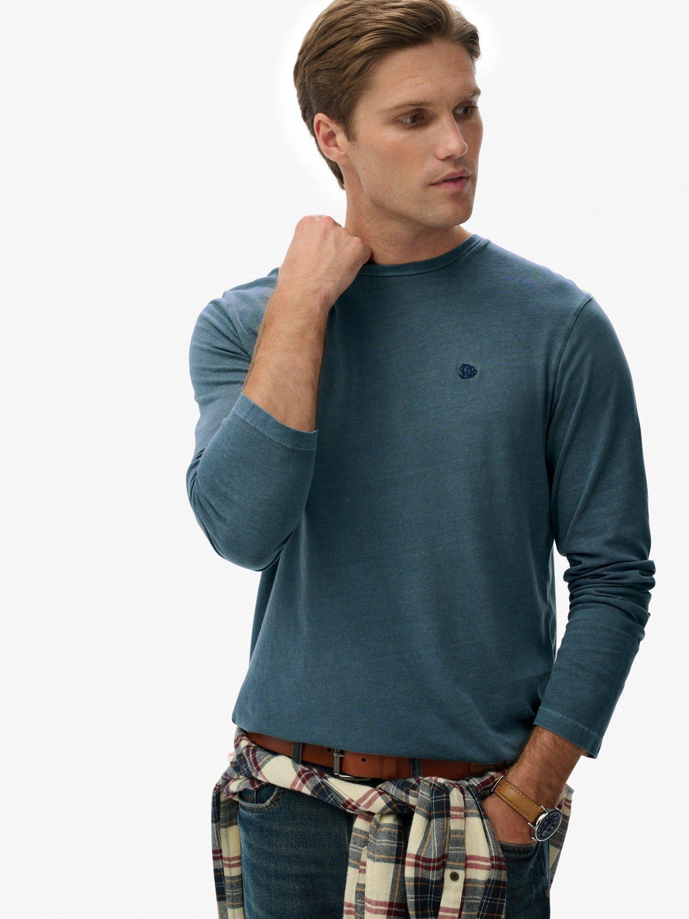  image of superdry-classic-essential-long-sleeve-t-shirt