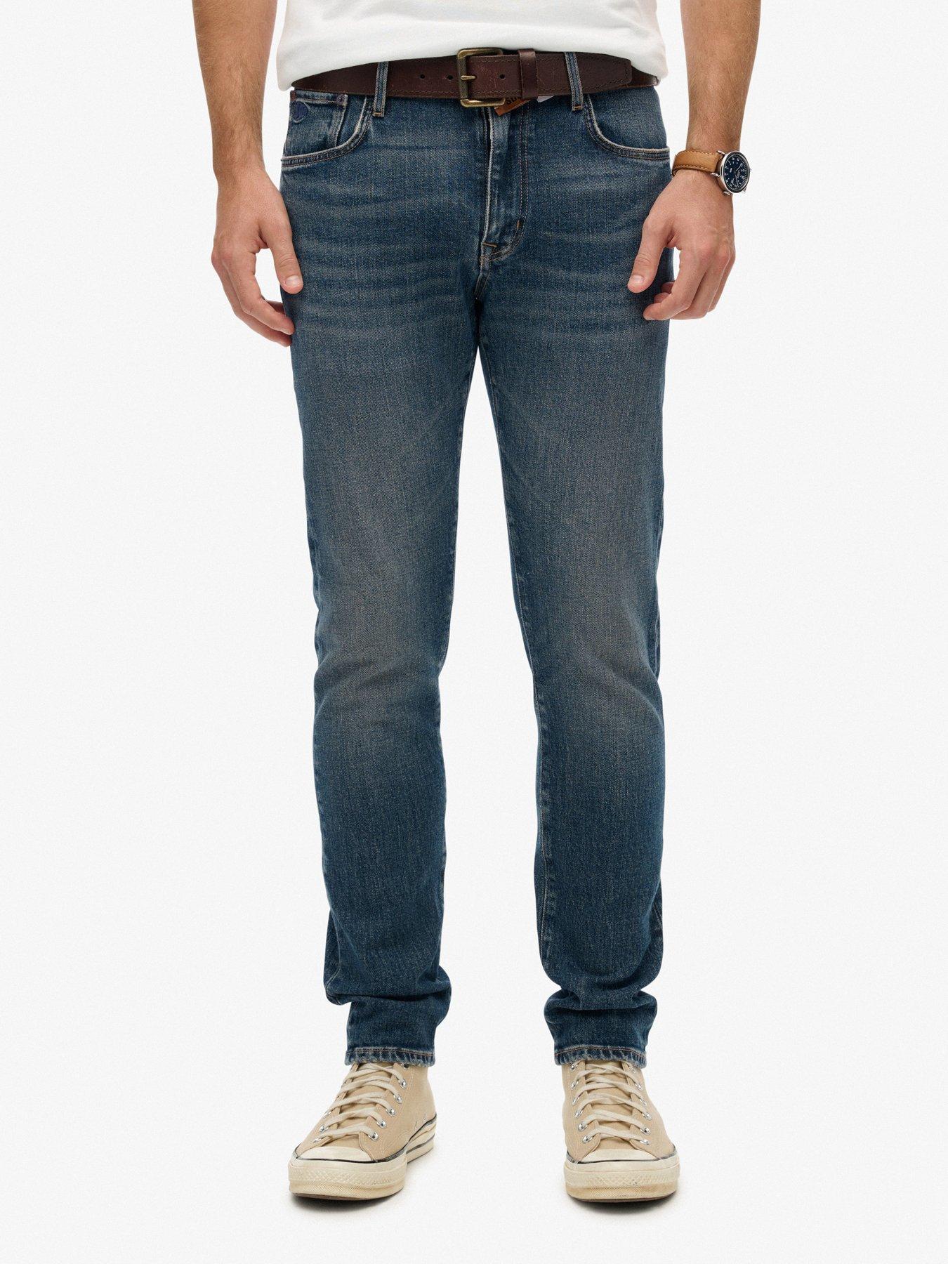 Superdry Vintage Slim Fit Jeans - Blue