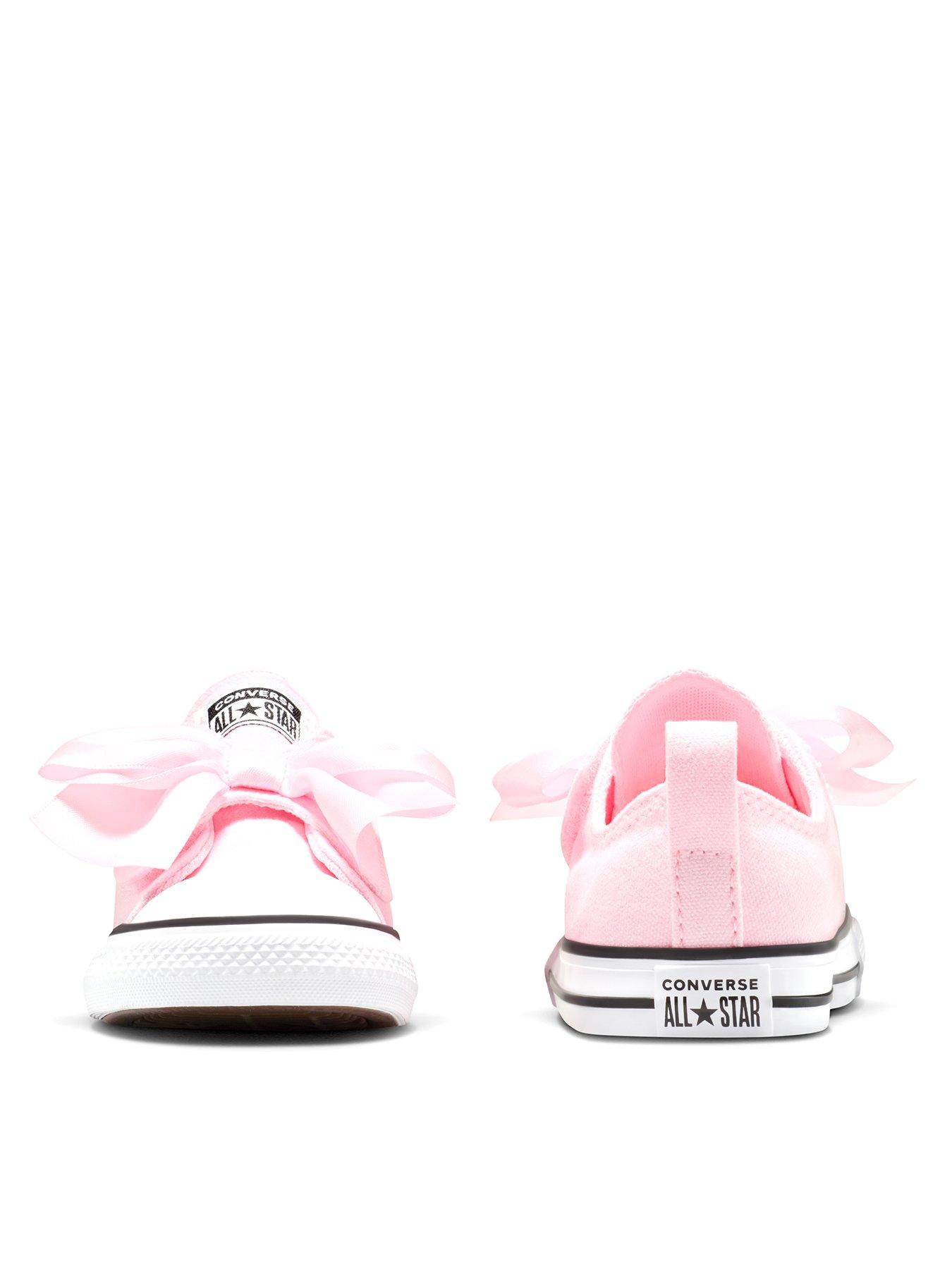  image of converse-infant-chuck-taylor-all-star-bows-easy-on-low-top-pink