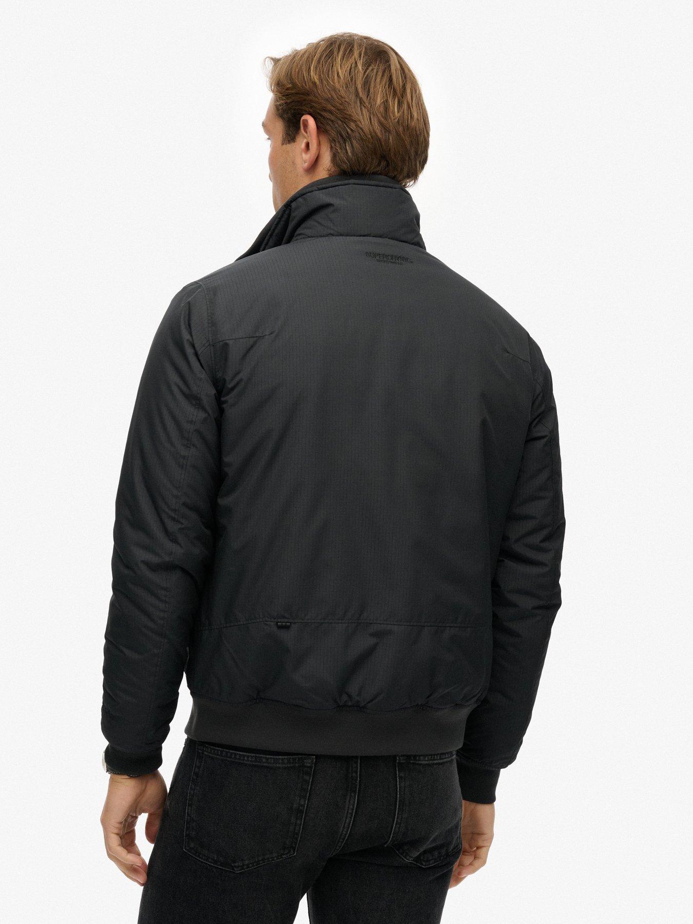  image of superdry-city-harrington-jacket-black