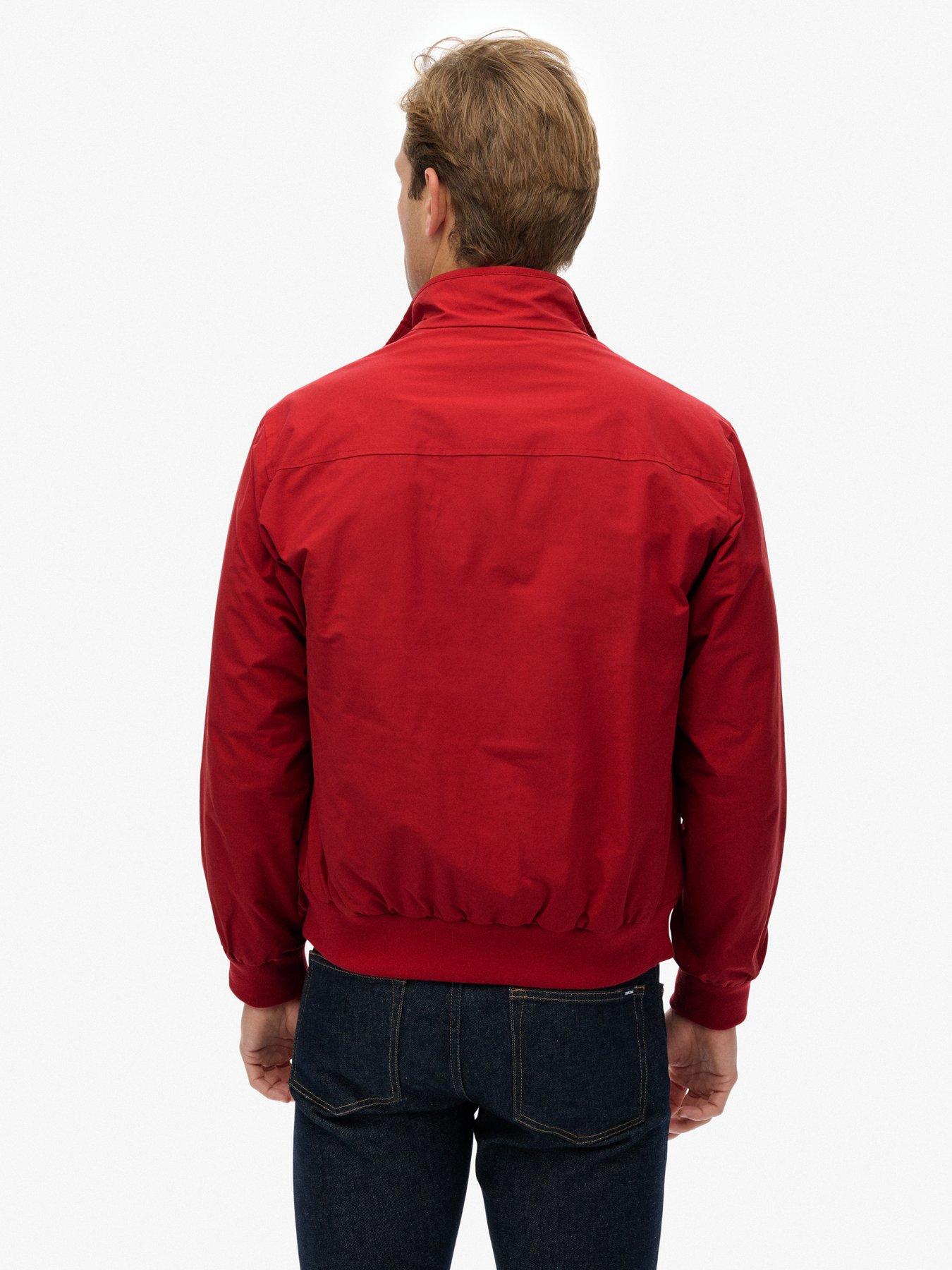 image of superdry-classic-harrington-jacket-red