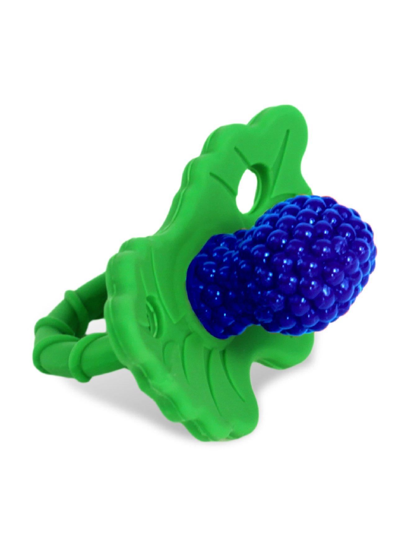 Image 4 of 4 of Razberry Teether 2Pk Red & Blue (Pouch)
