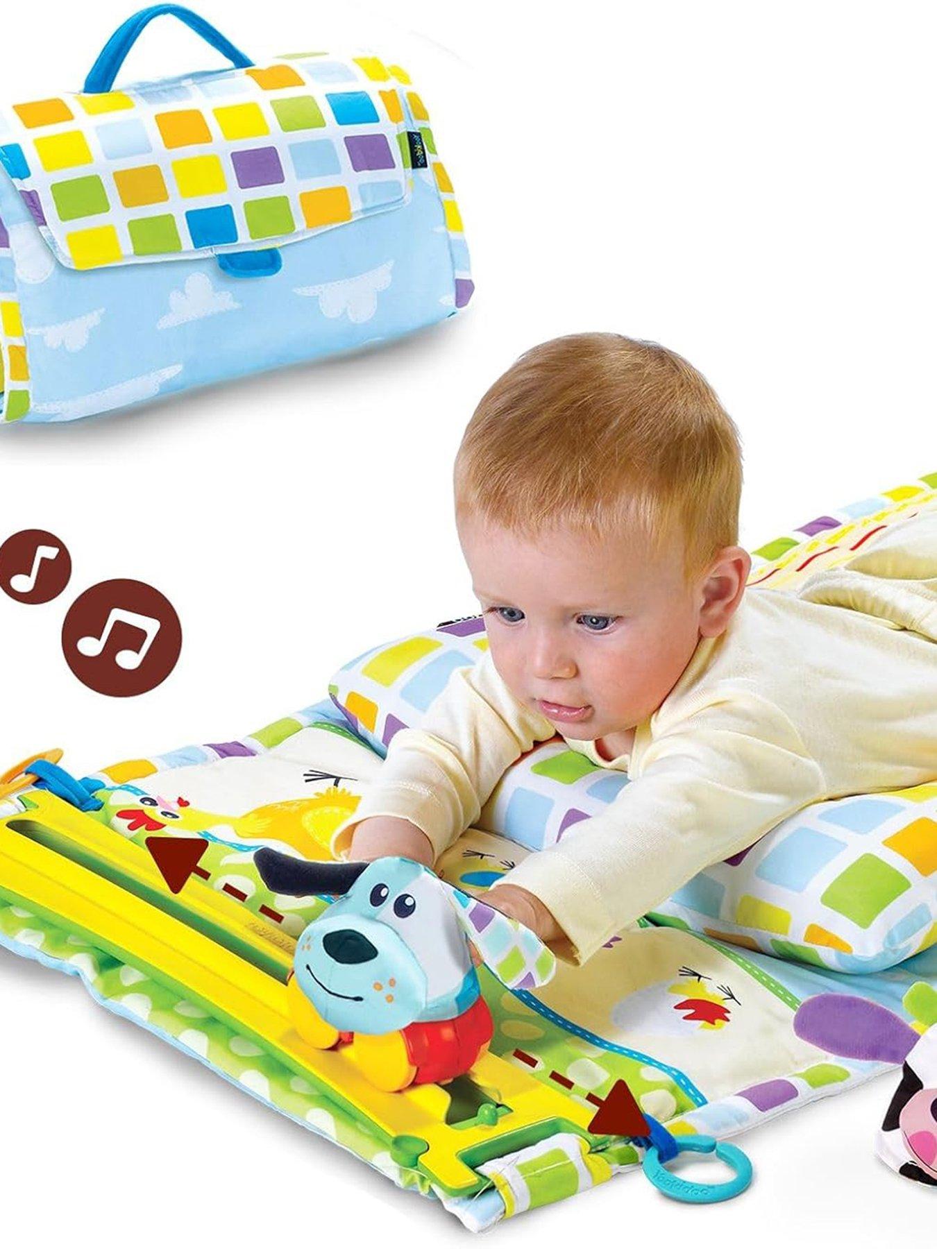 Image 1 of 5 of Yookidoo Tummy Time Portable Baby Mat