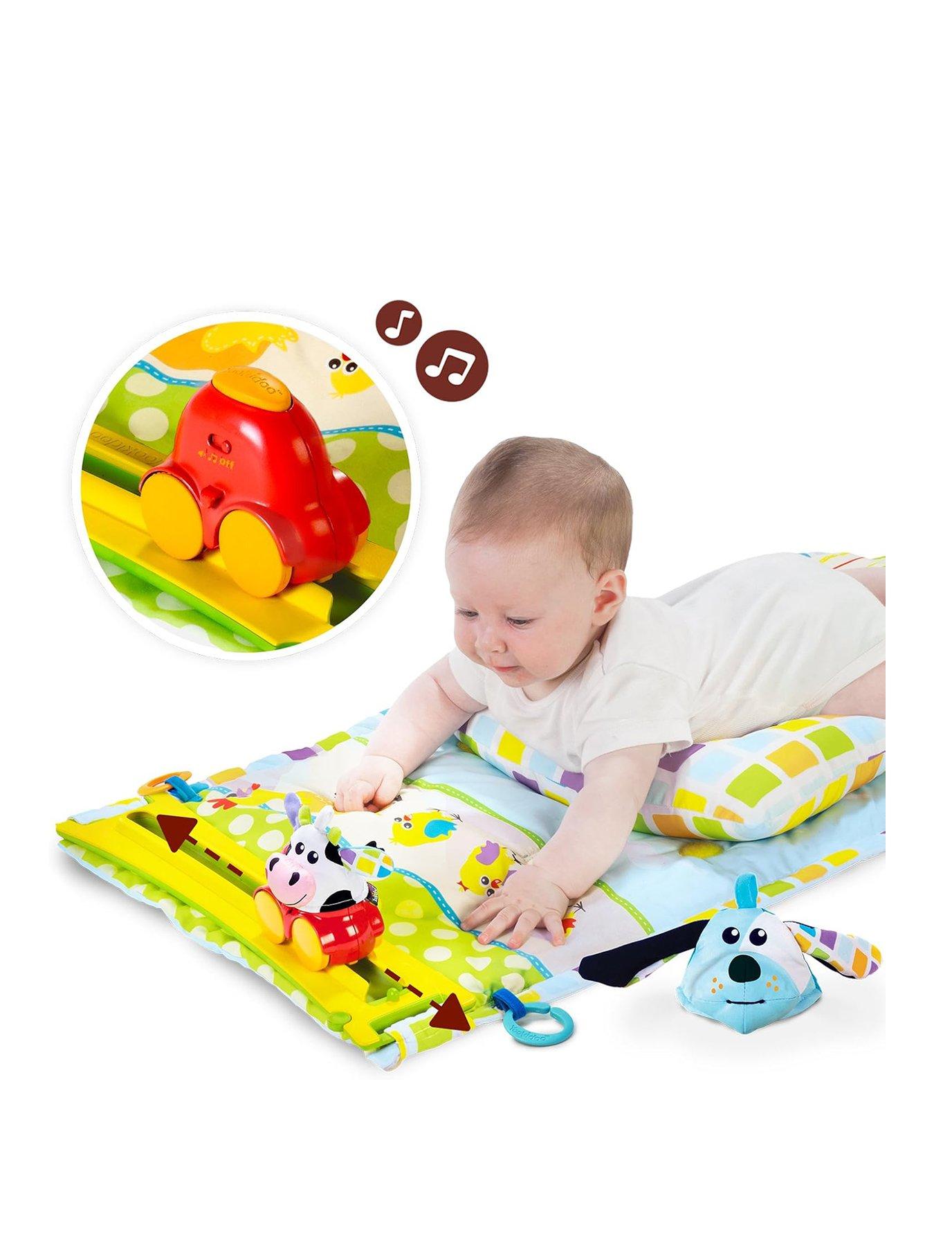 Image 2 of 5 of Yookidoo Tummy Time Portable Baby Mat