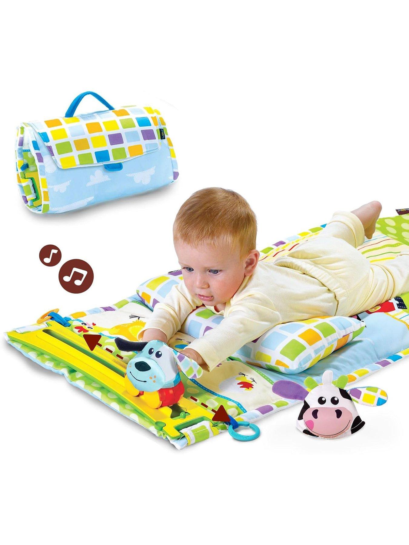 Image 4 of 5 of Yookidoo Tummy Time Portable Baby Mat