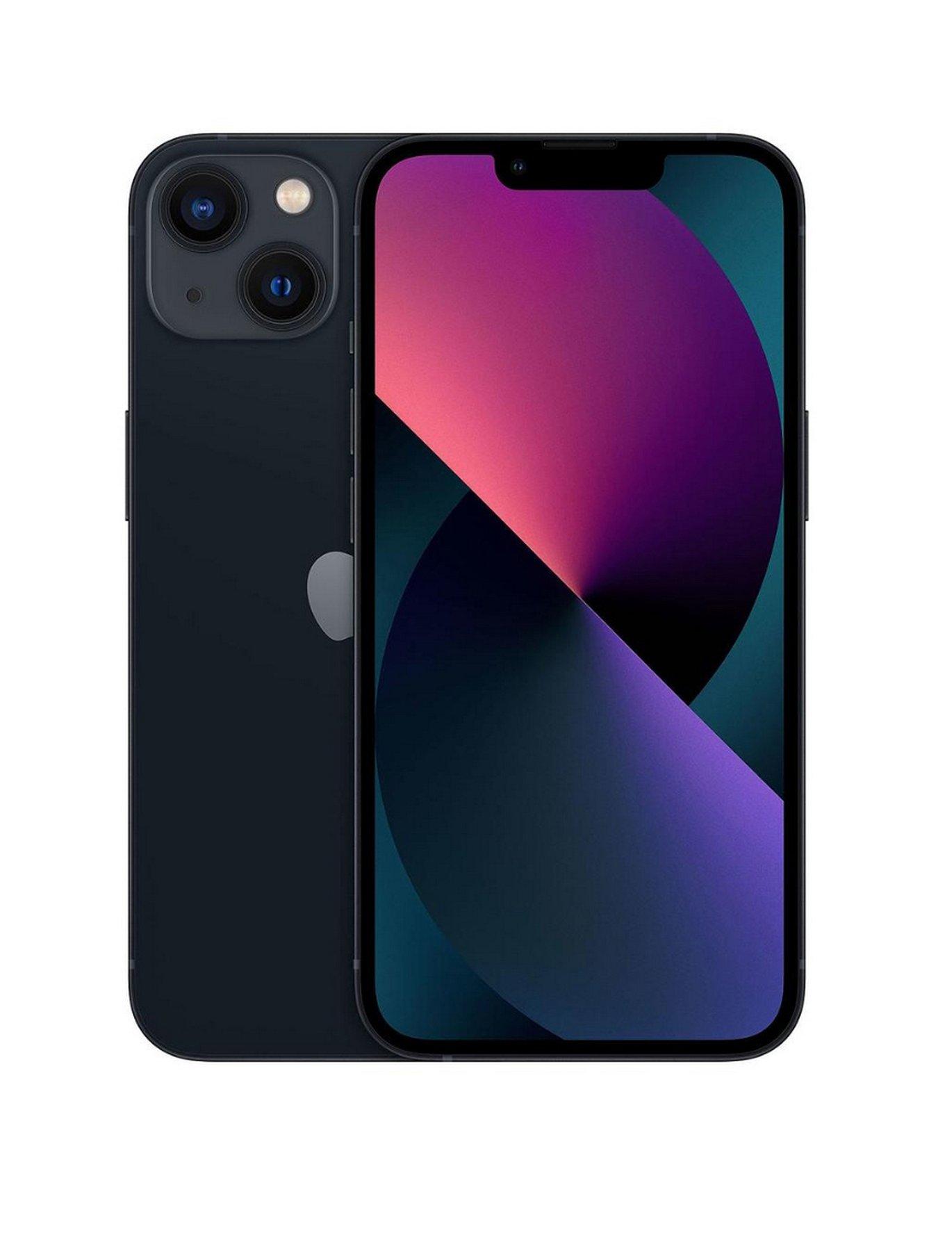 Refurbished Apple iPhone 13 - 128GB, Midnight (Pristine Condition)