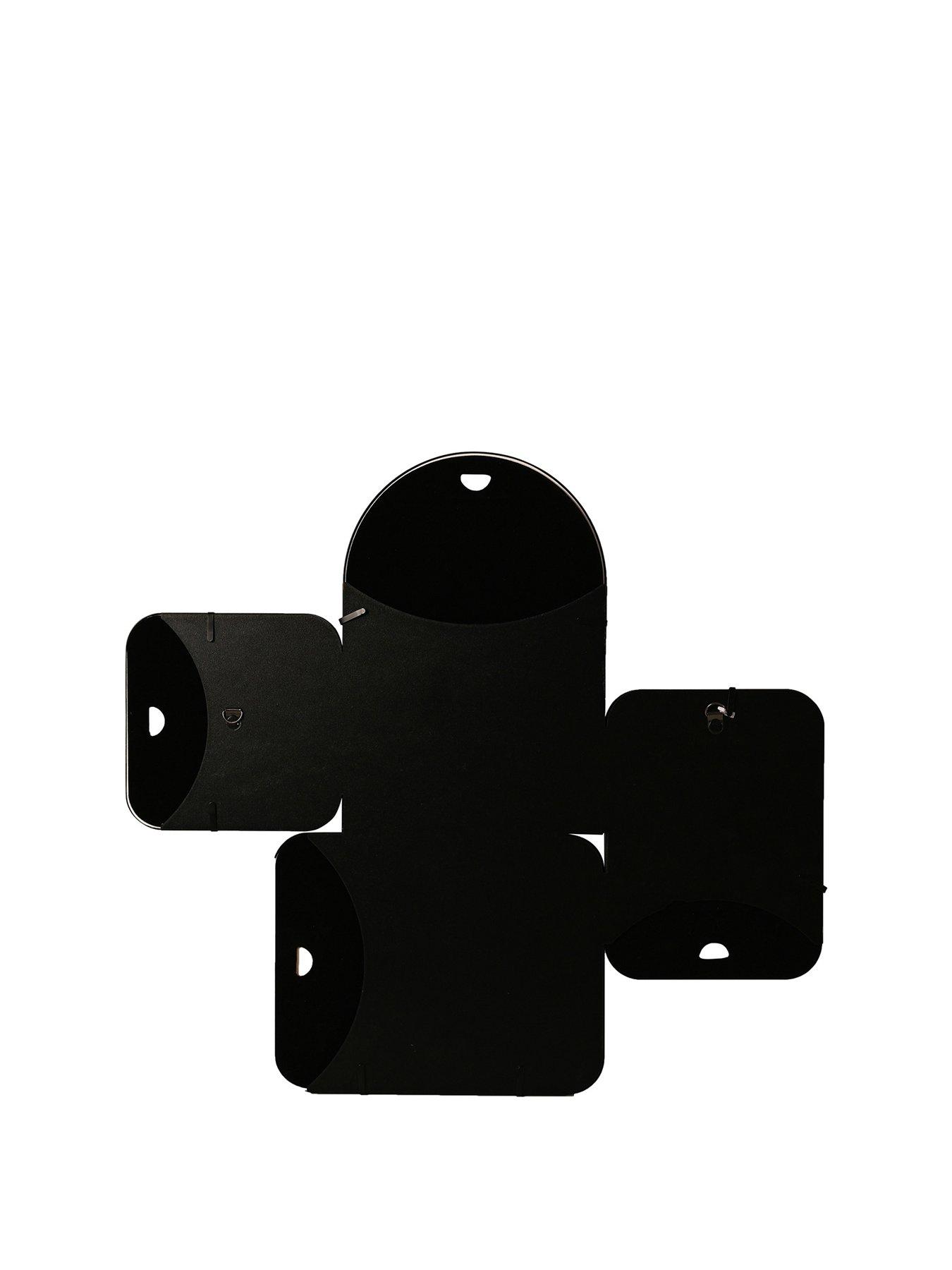 Image 2 of 3 of Hestia Impressions Black 4  Multi Aperture Photo Frame