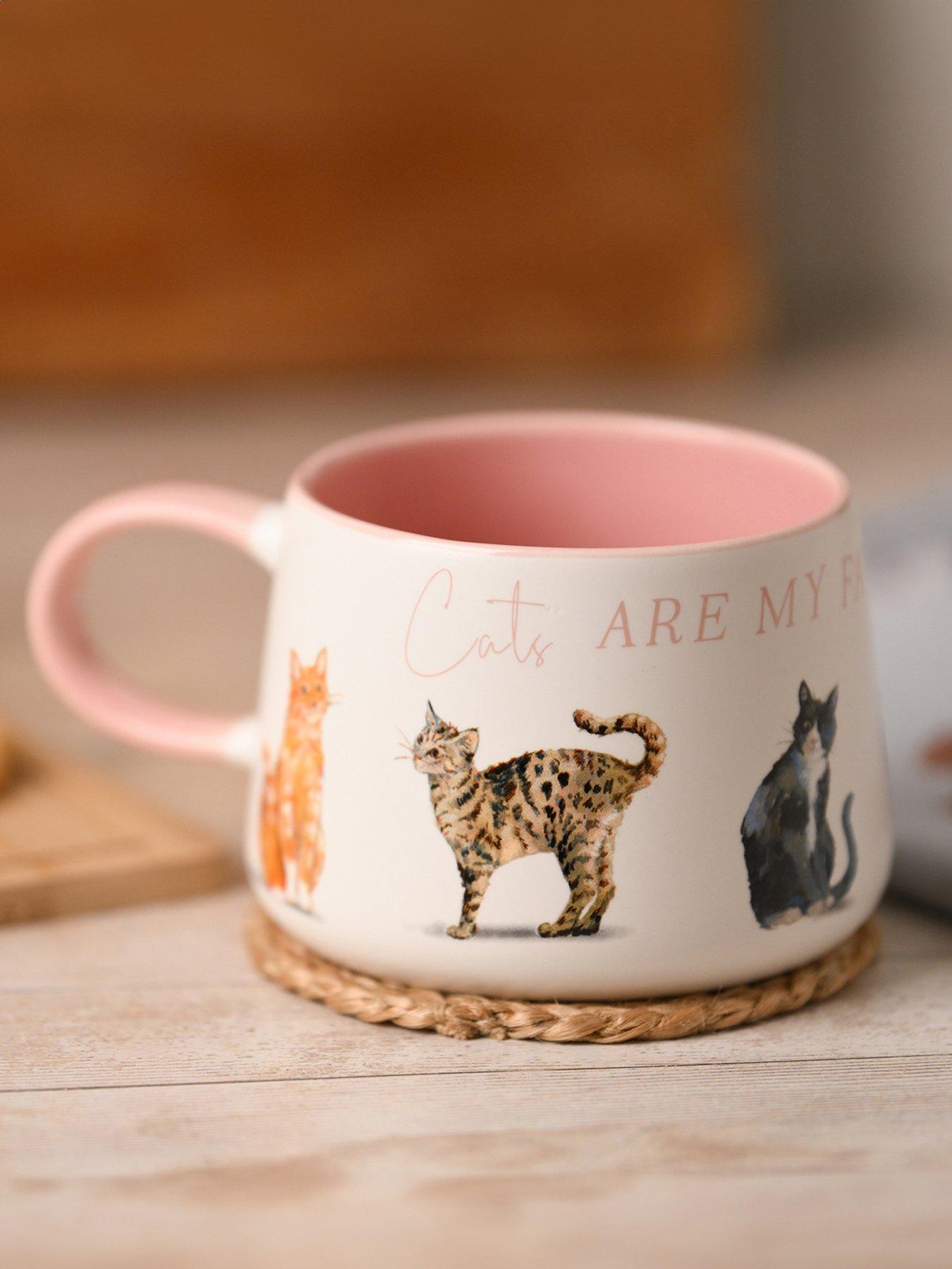Hestia The Wildlife By Ling Designs Ceramic Mug "cats Are My Favourite People"