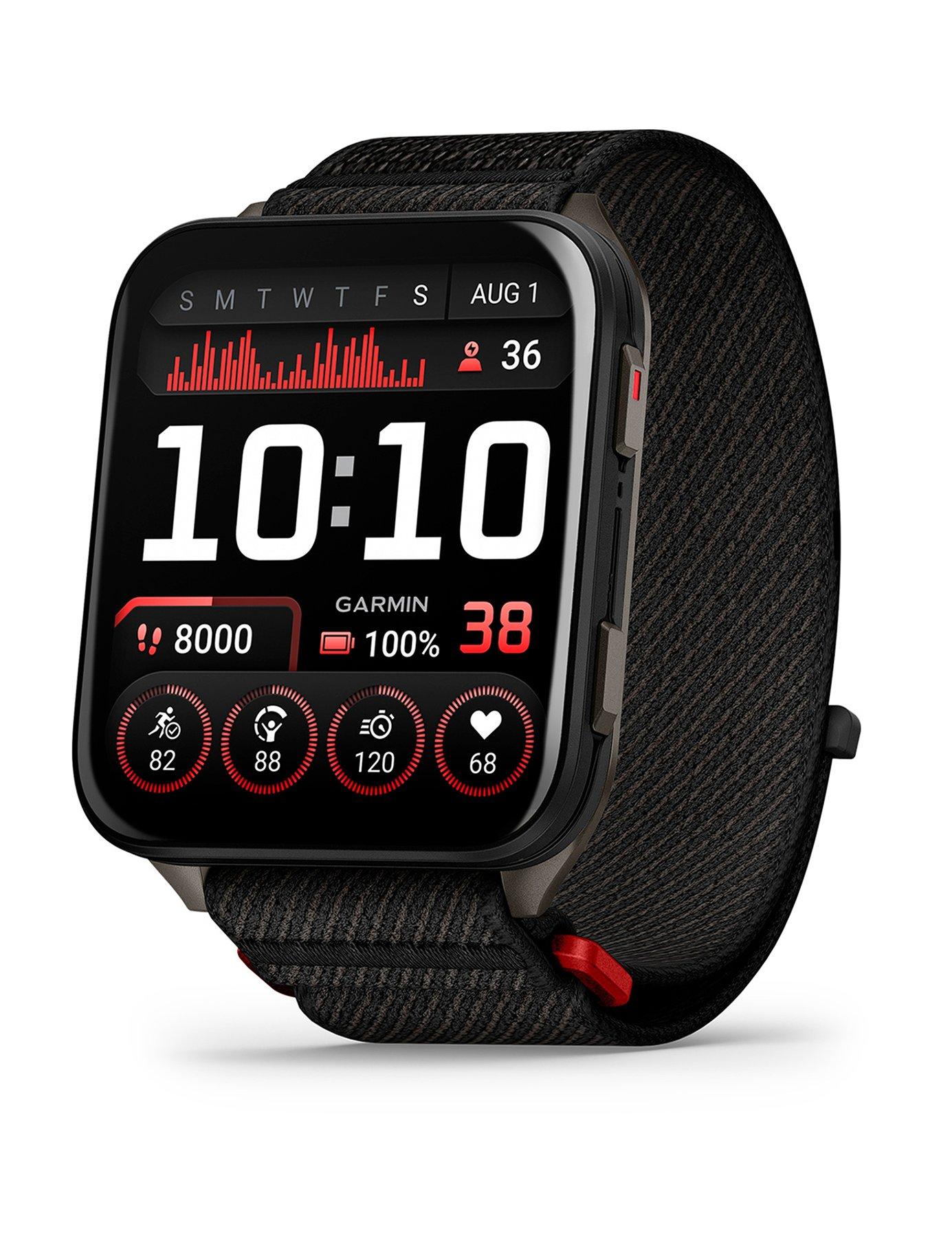 Image 1 of 8 of Garmin Venu X1 Smartwatch&nbsp;- Titanium &amp; Black