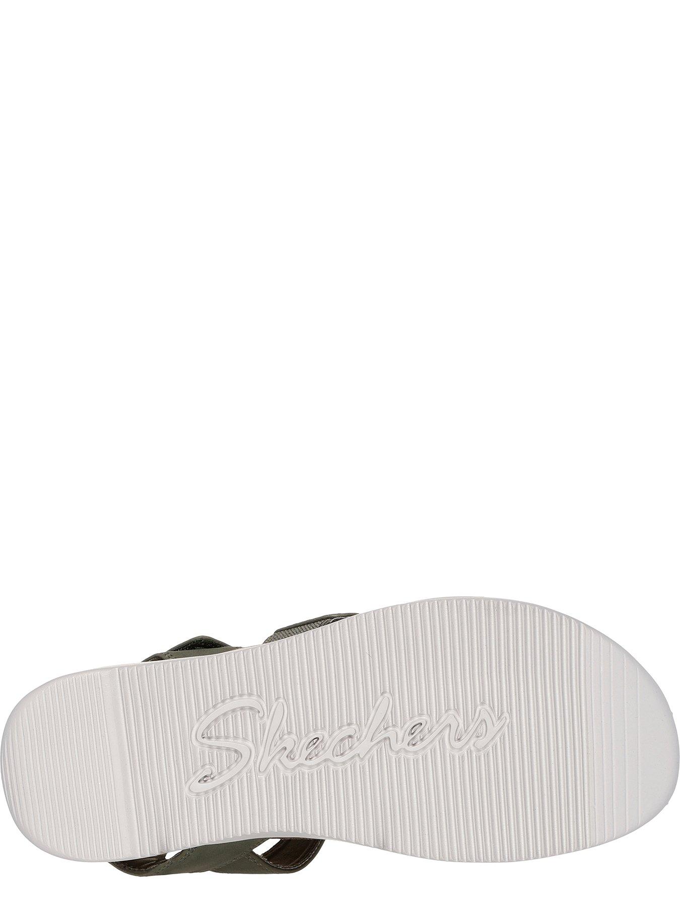 Image 4 of 5 of Skechers Lifted Comfort Sandal - Olive Duraleather