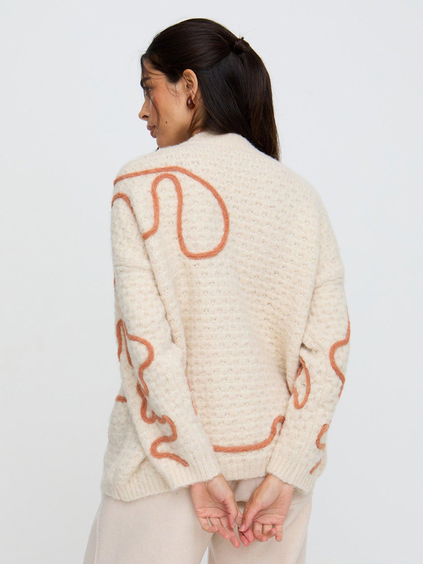 Image 2 of 5 of Raffya Elton Jumper - Beige