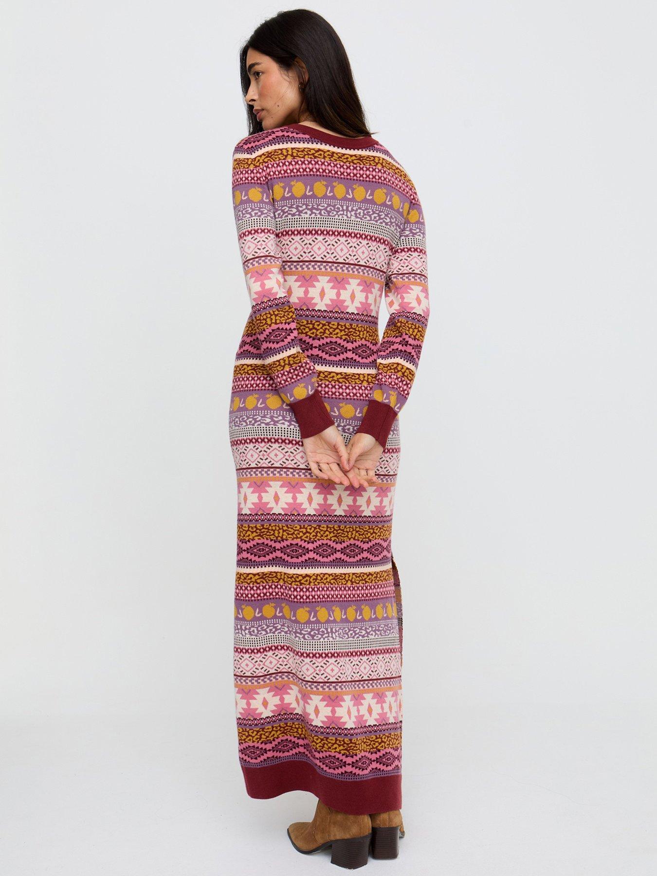  image of raffya-elvis-dress-multi