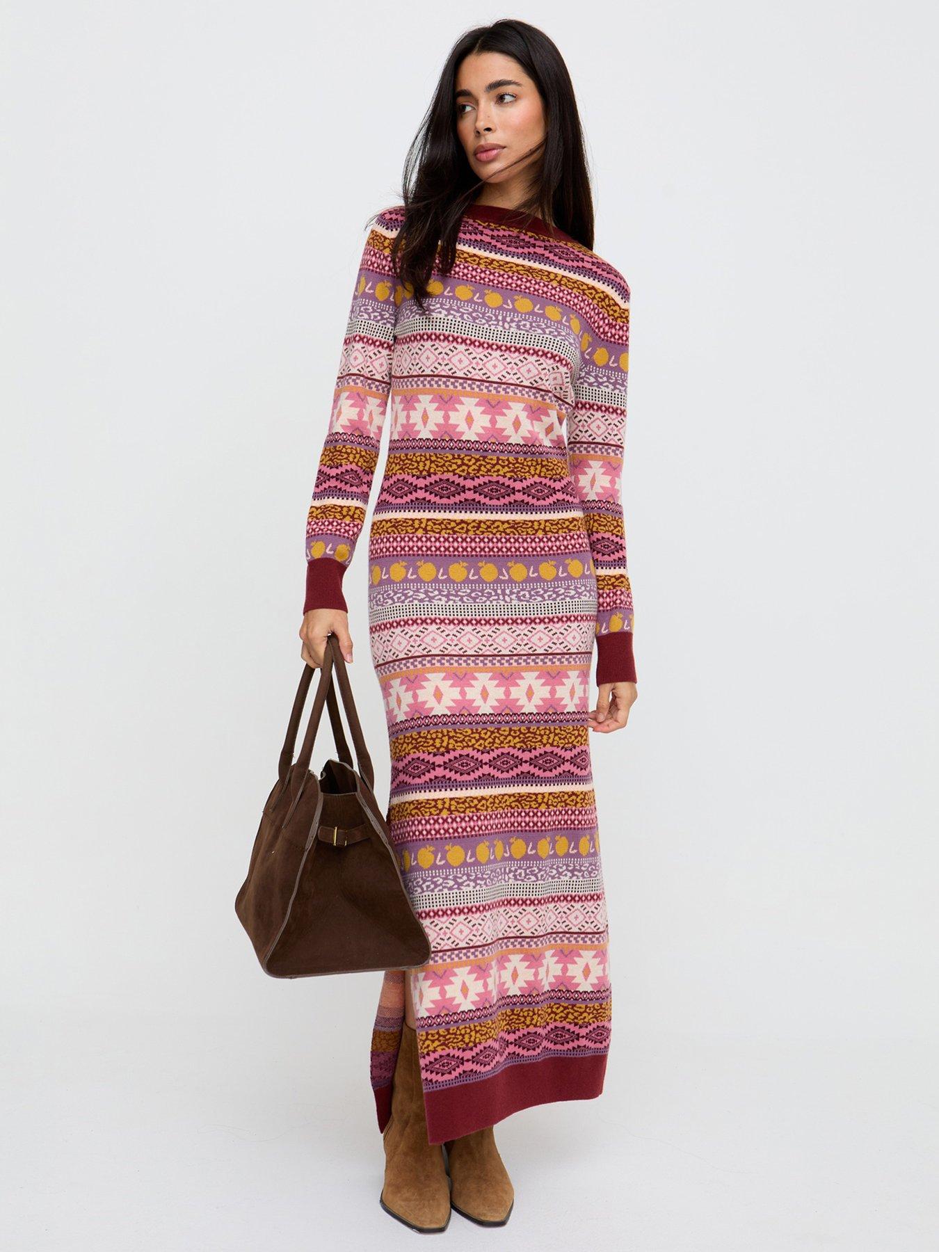  image of raffya-elvis-dress-multi