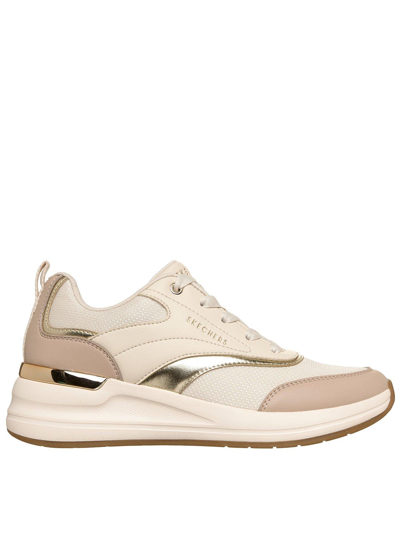  image of skechers-billion-2-monroe-wedge-trainer-natural