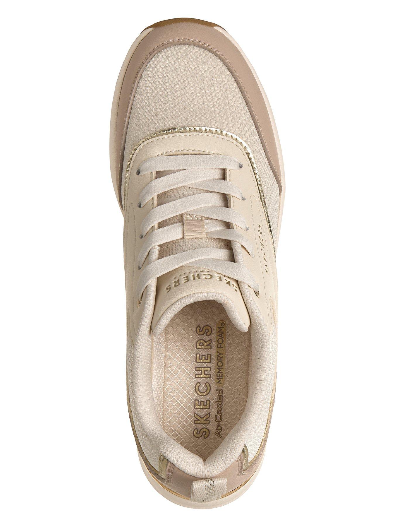  image of skechers-billion-2-monroe-wedge-trainer-natural