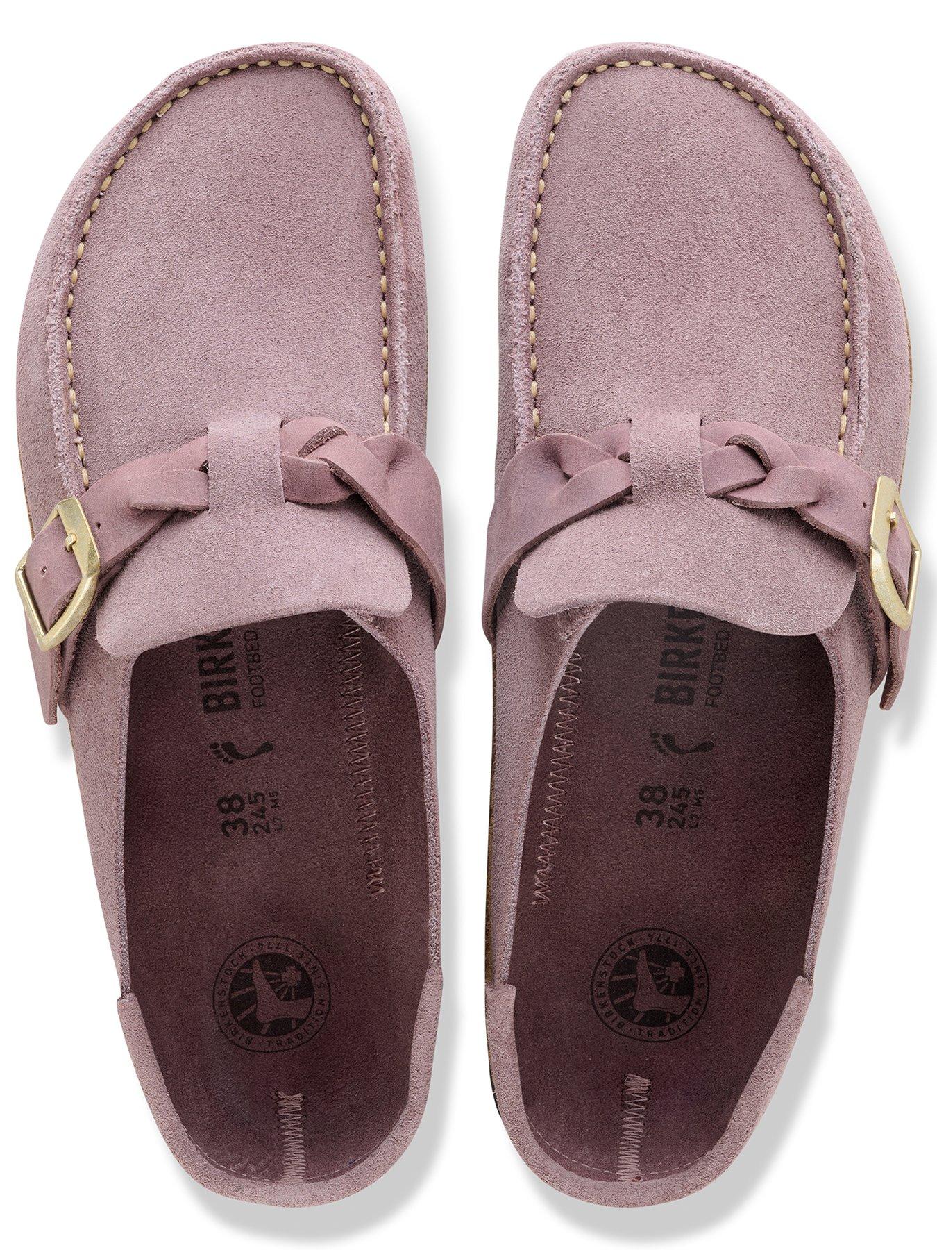 Image 3 of 3 of Birkenstock Buckley Braided Suede Shoe - Faded Purple
