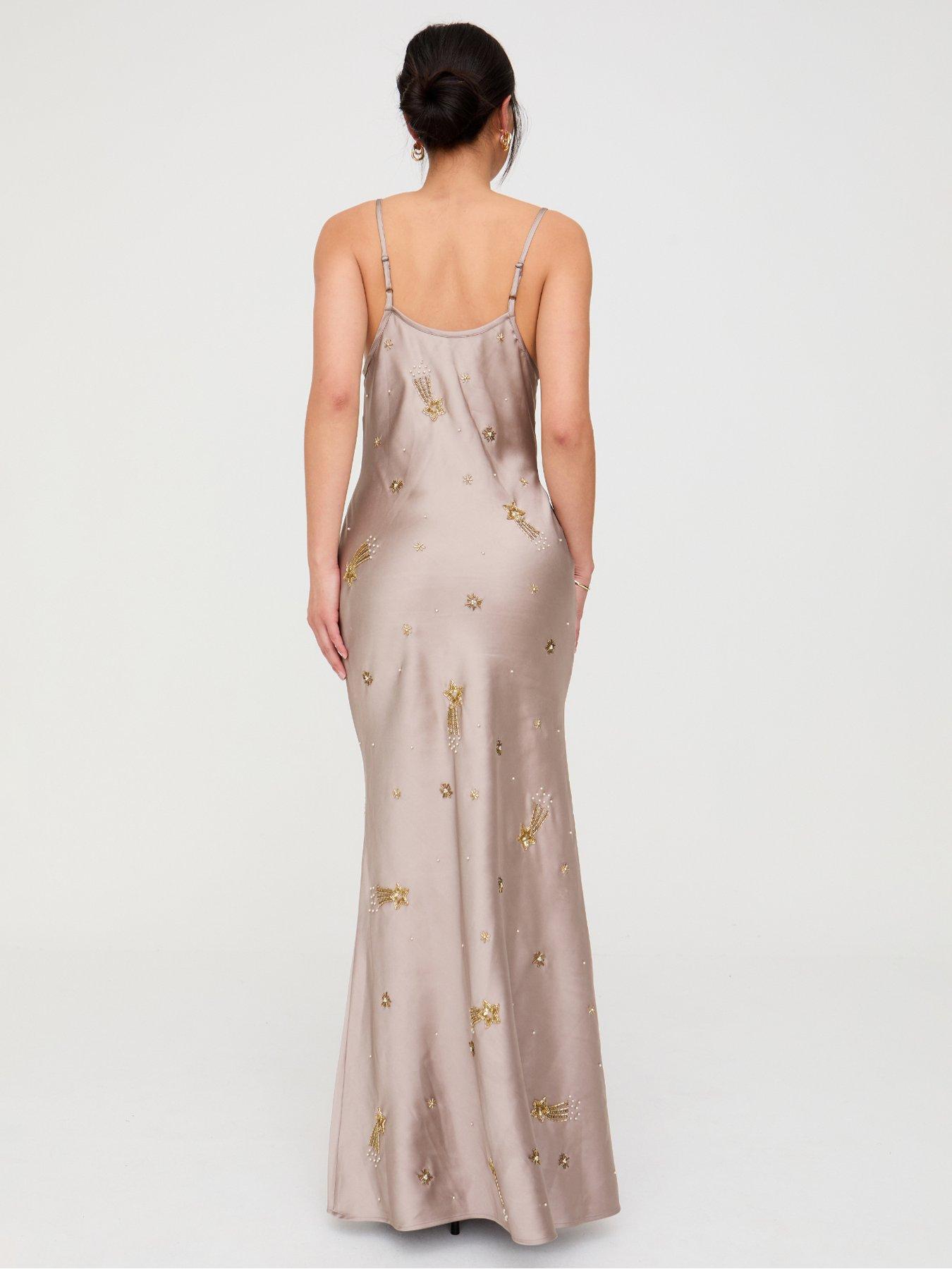 Image 2 of 5 of Lily & Lionel Starburst Dress - Oyster