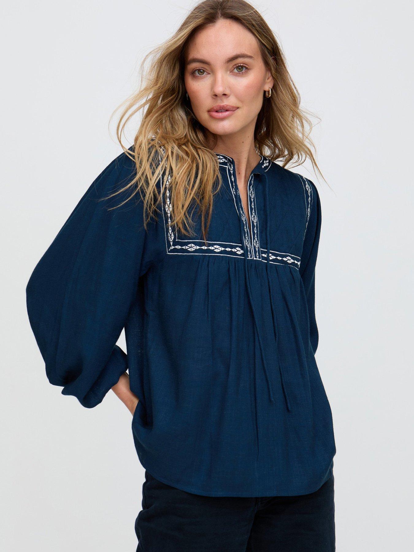 Raffya Baez Top - Teal