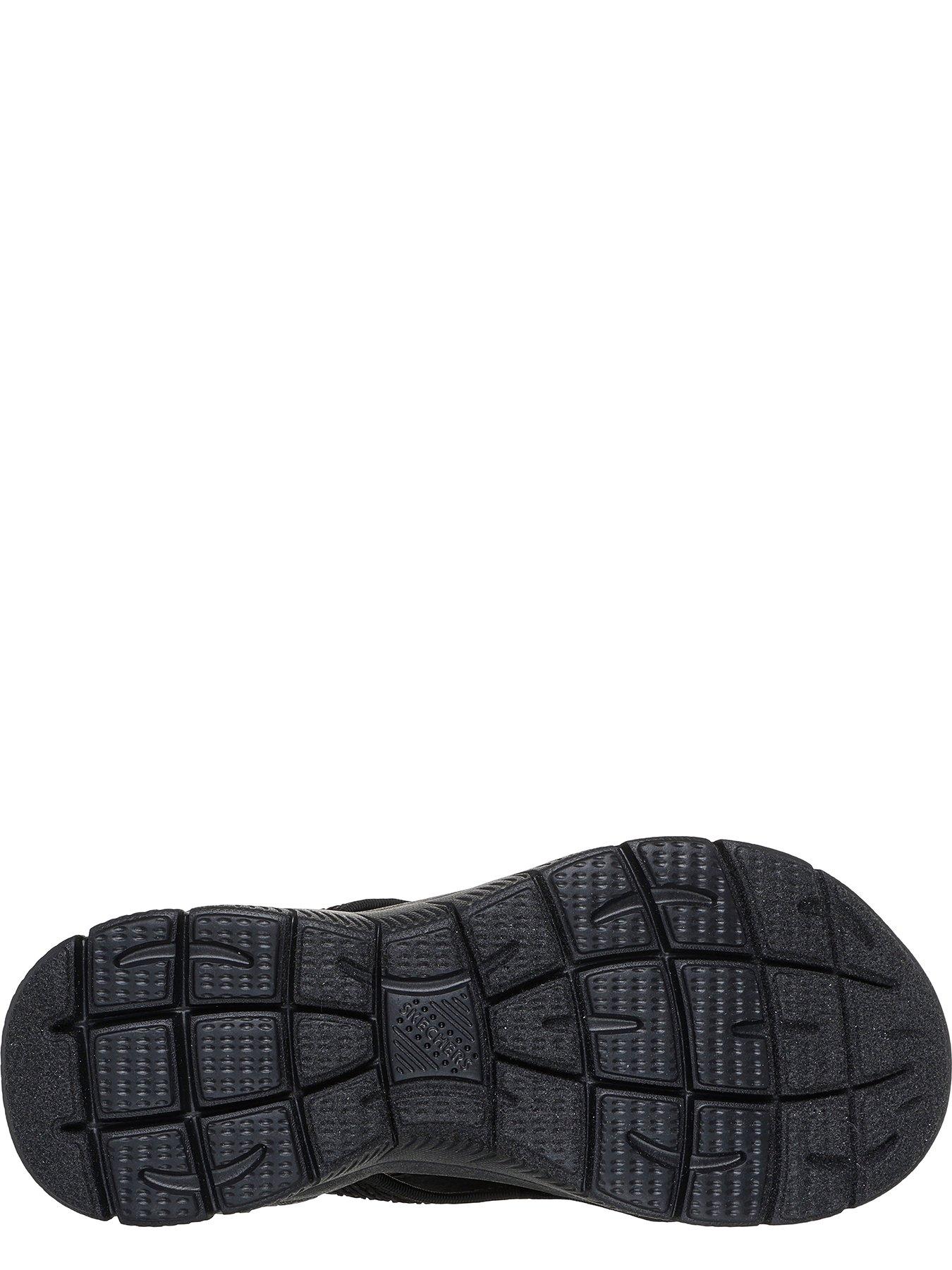 Image 4 of 5 of Skechers Summits Sandal Sweetly Evolved Slip-ins Sandal - Black Knit