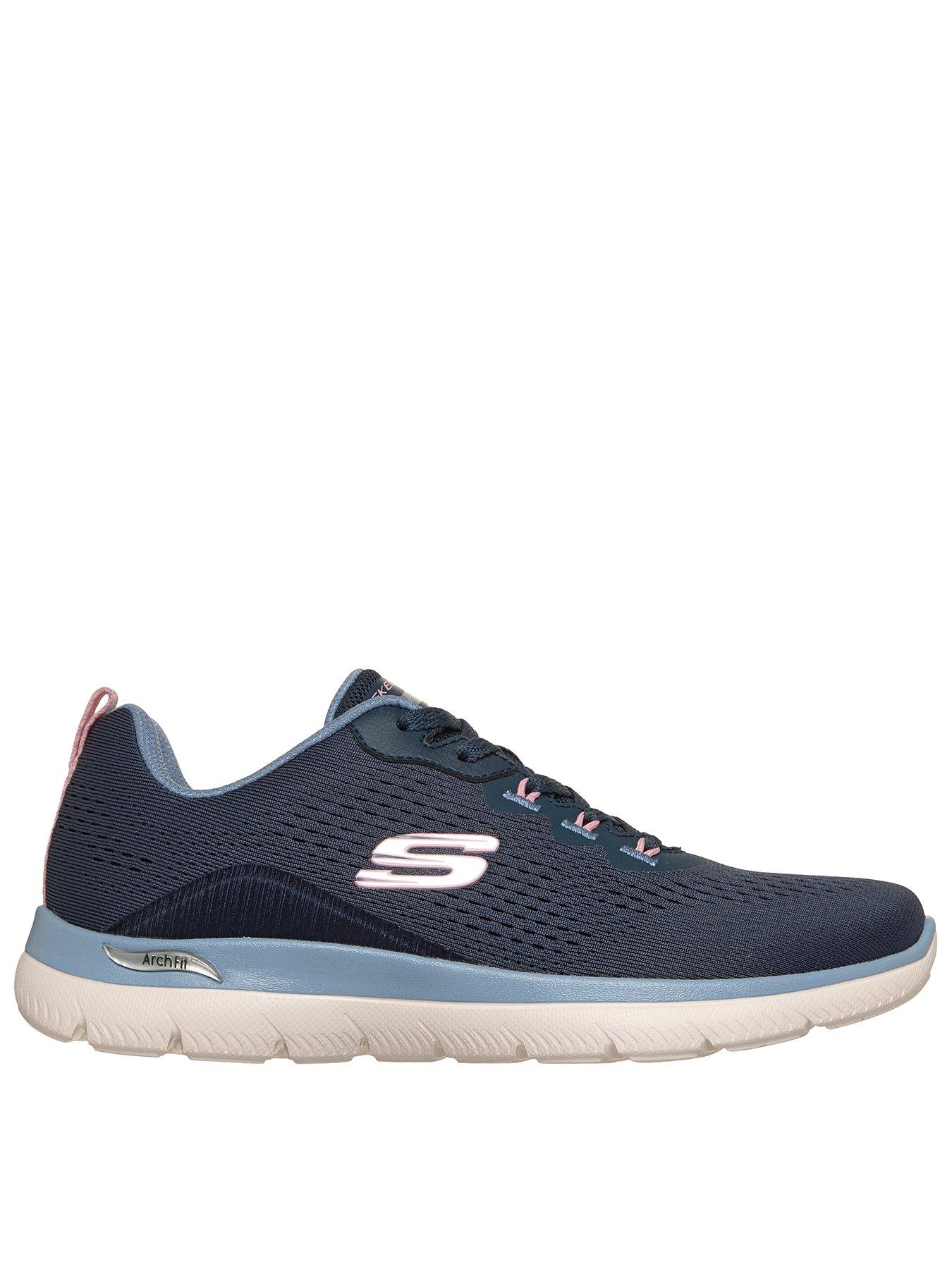 Image 1 of 5 of Skechers Arch Fit Summits Trainer - Black