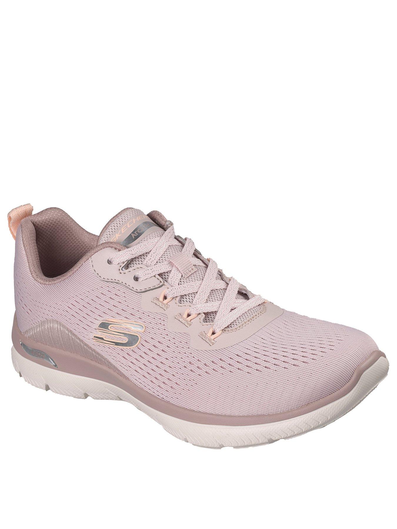 Image 2 of 5 of Skechers Arch Fit Summits Trainer - Light Mauve