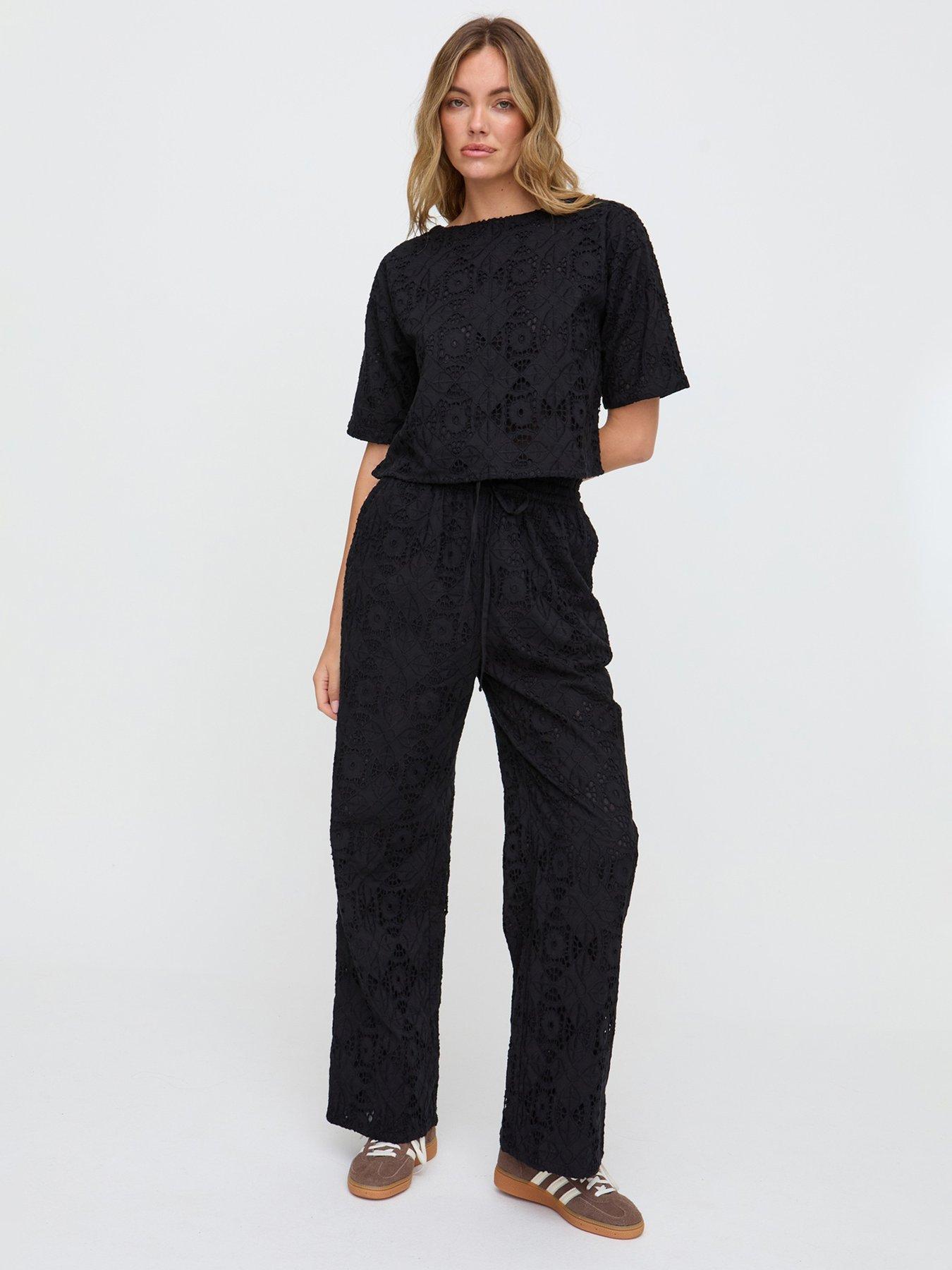 Raffya Opal Top - Black